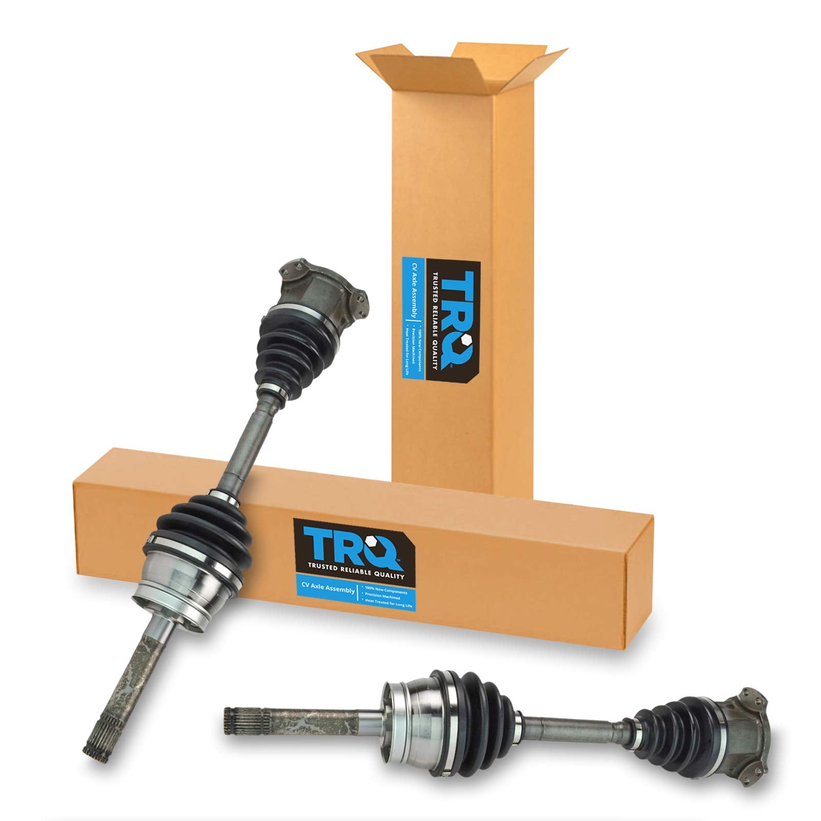 Trq Front Cv Axle Shaft Assembly Set Compatible With 1998-2004 Nissan Frontier 2000-2004 Xterra