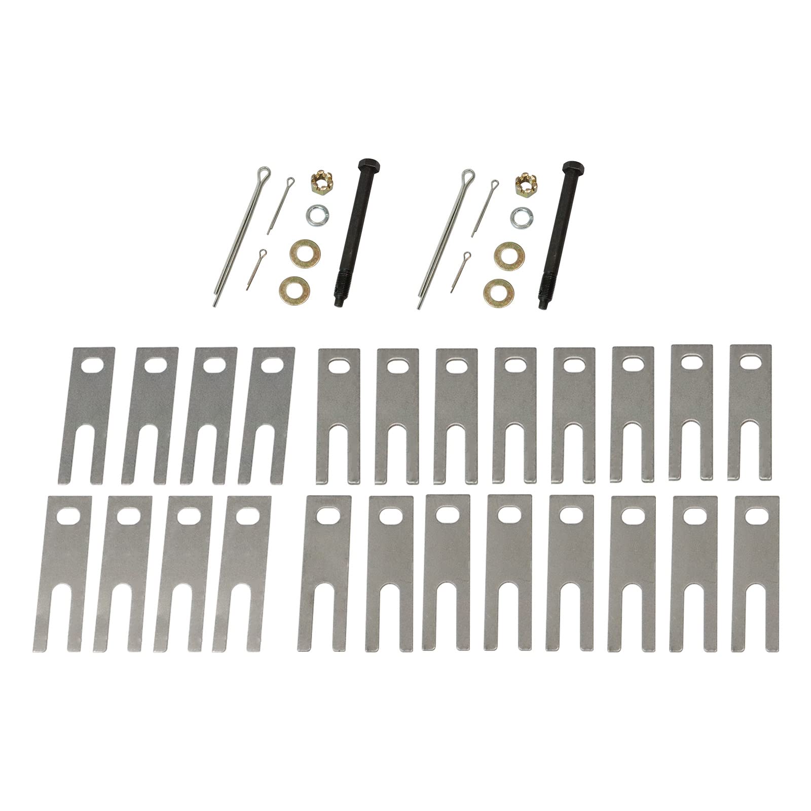 LAFORMO Stainless Steel Trailing Arm Shim Kit with Hardware for 1963-1982 Chevy Corvette - Durable, Rust-Resistant Design