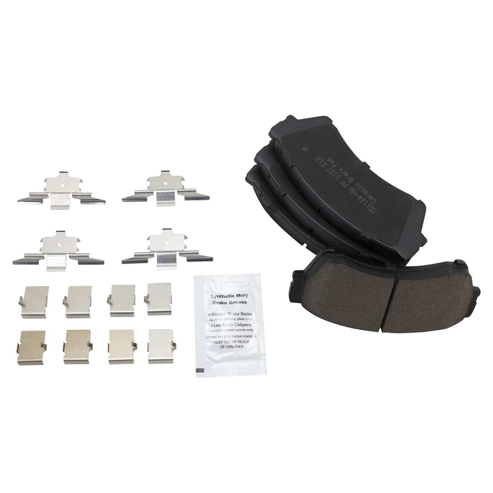 Trq Front Brake Pad & Rotor Kit Brake Pads Brake Rotor Ceramic Premium G-Coated Compatible With 2006-2012 Ford Fusion 2007-2012