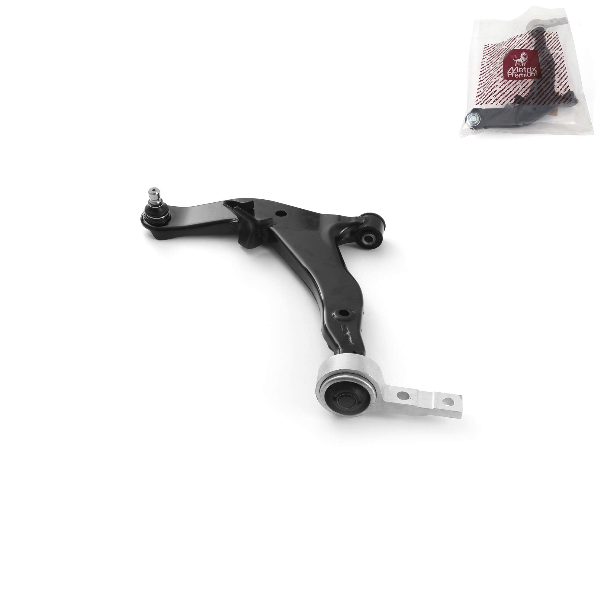 Metrix Premium Chassis Parts - Front Left Lower Control Arm W Ball Joint & Bushing Assembly Fits 2008 Nissan Murano (Mexico), 20