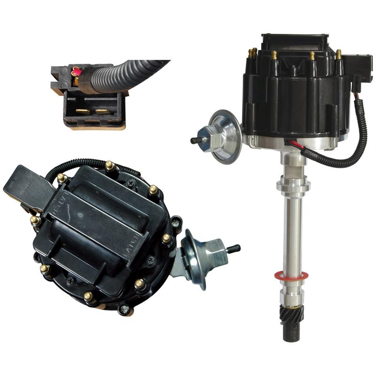 OEG Parts New Distributor Compatible With GMC C15 C25 & Chevy Suburban V8 5.0 305, 5.7 350, 7.4 454, 4.4 265 1977-1987, Replaces