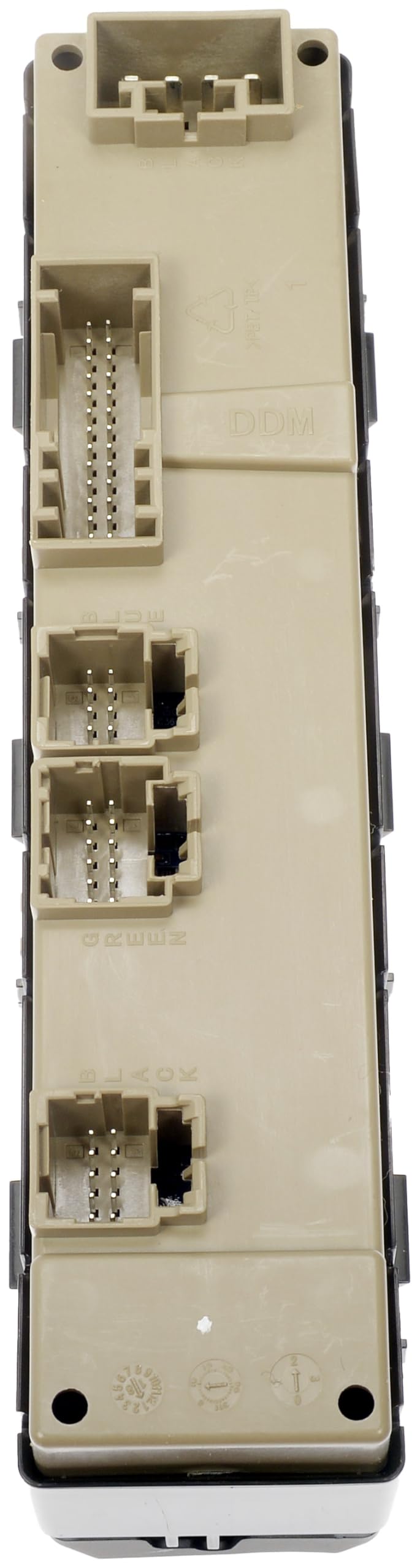 Dorman 920-020 Front Driver Side Master Window Switch Assembly - 8 Button Compatible with Select Cadillac / Chevrolet / GMC Mode