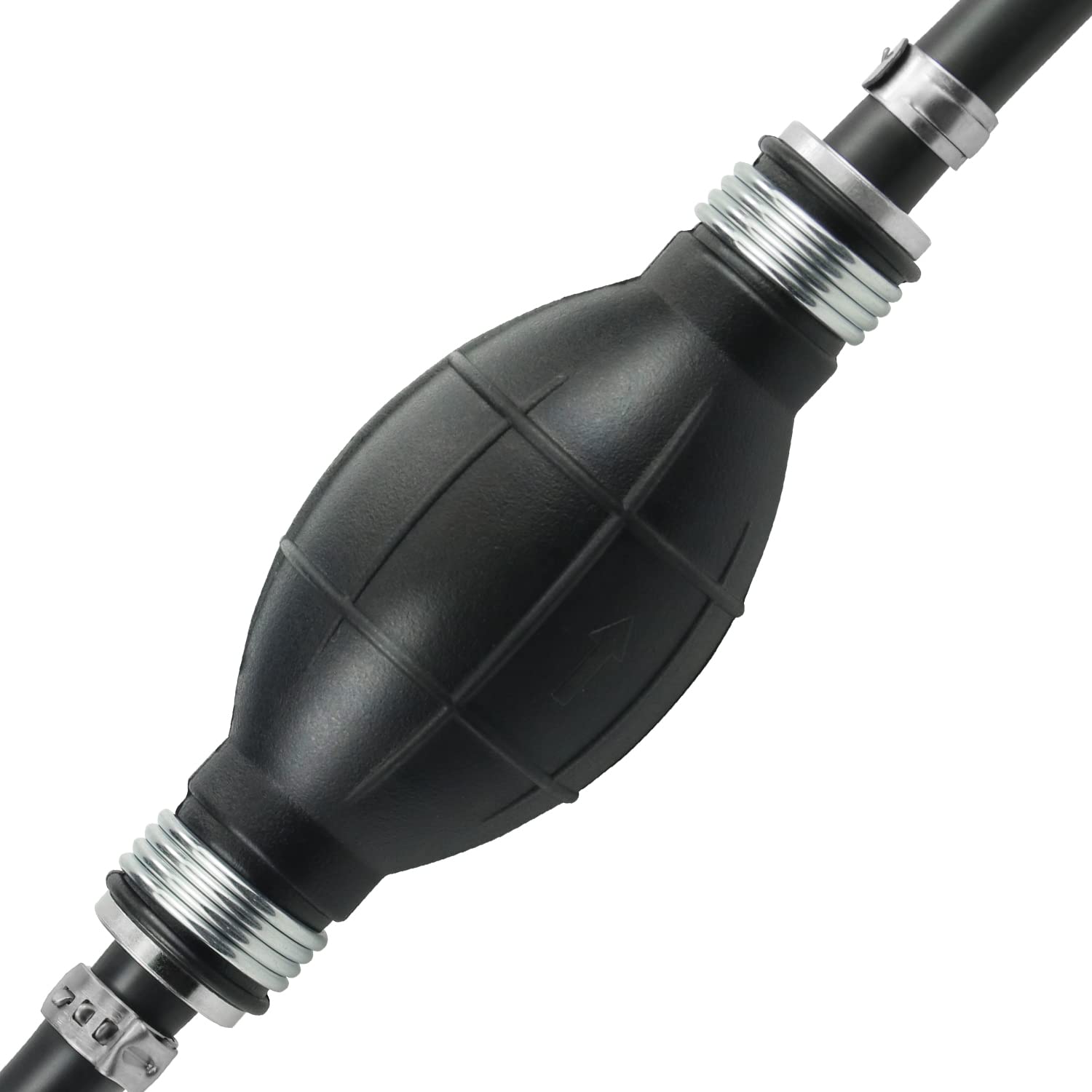 Fuel Line Assembly, 5/16'' Marine Boat Fuel Line Hose Assembly with Primer Bulb for Marine Outboard Boat Motor RVs Tractors and