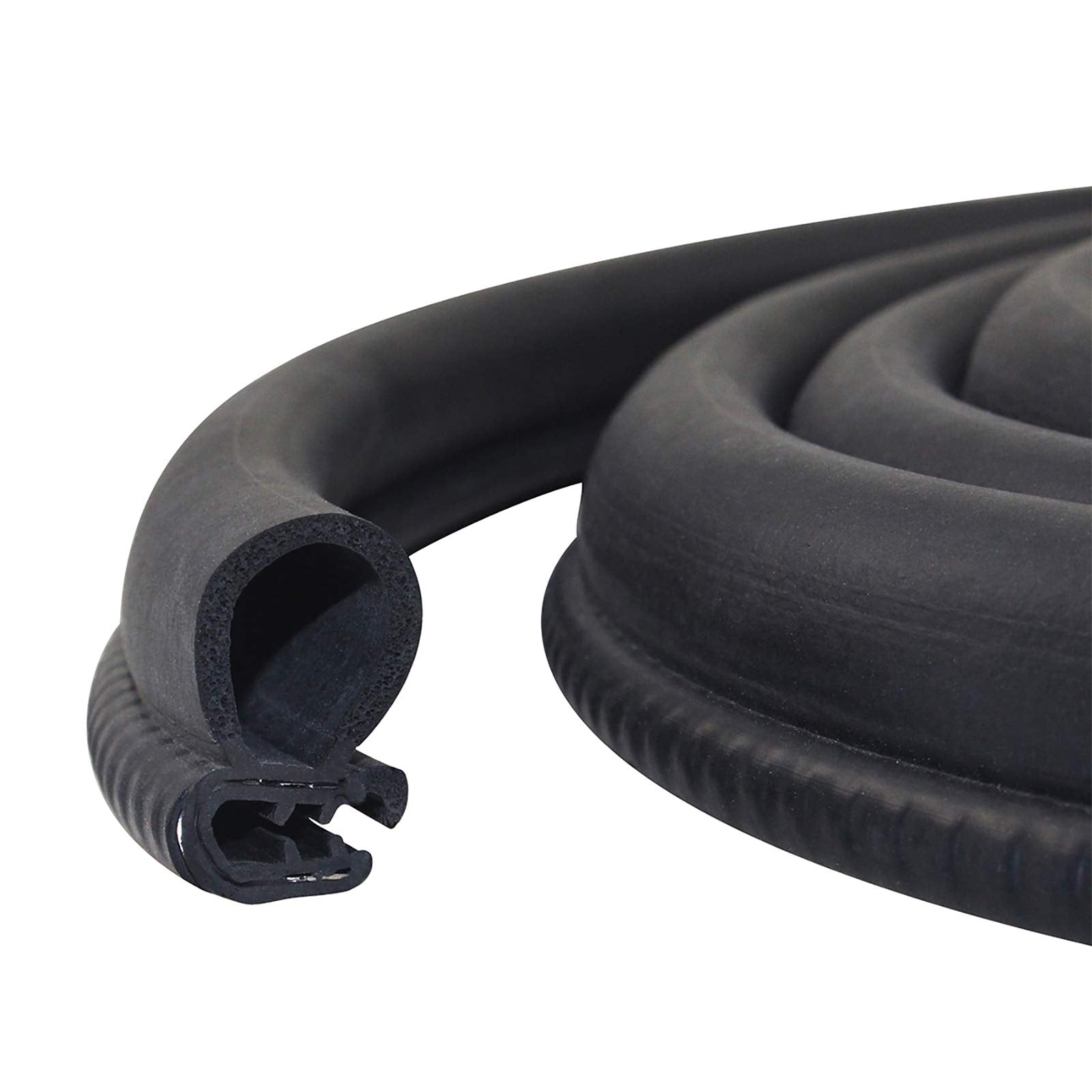 Storystore Automotive Door Weather Stripping 20Ft Car Door Rubber Edge Trim Seal Strip Gasket With Side Car Door Seal For Car Bu