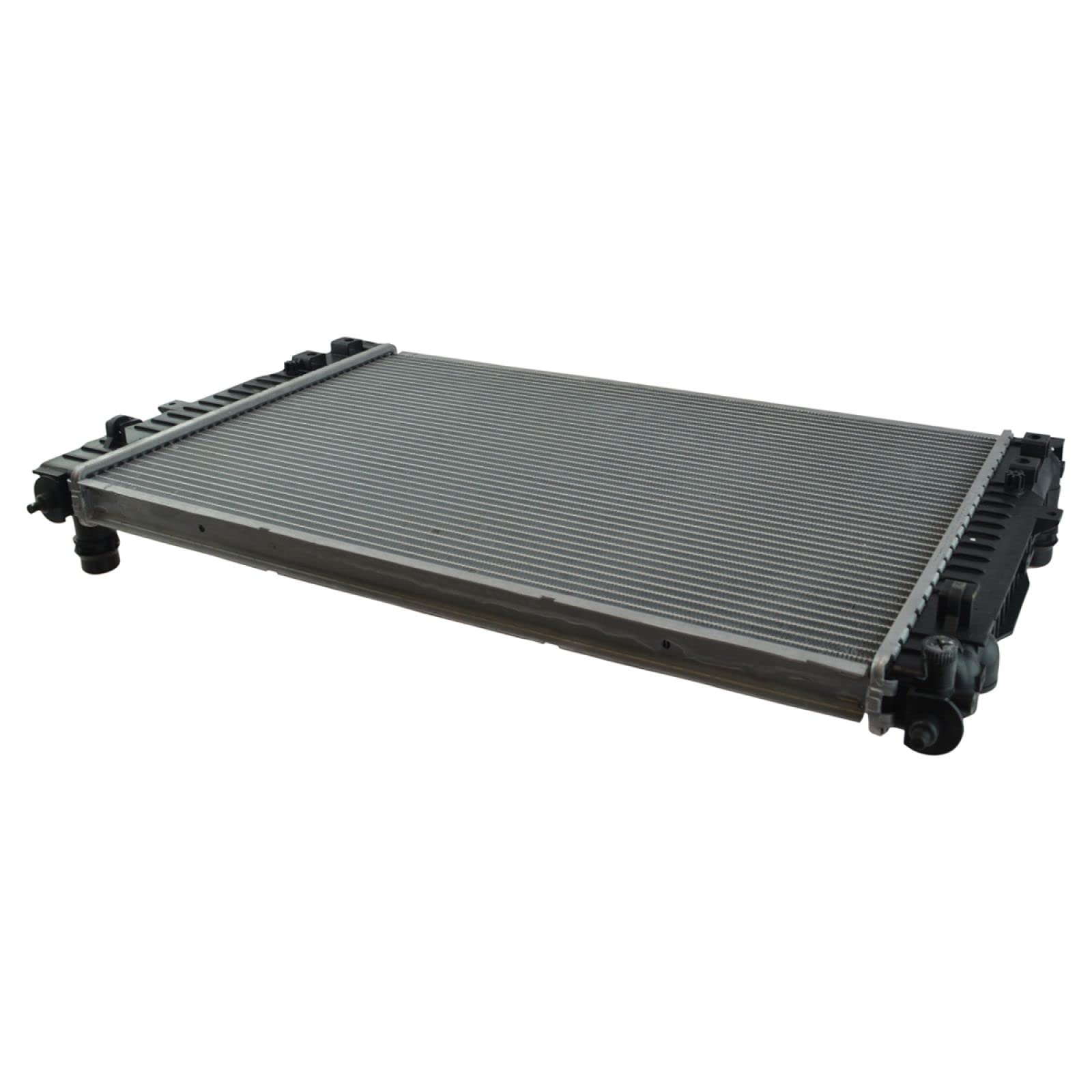 Trq Radiator Assembly Aluminum Core Compatible With 97-01 Audi A4 A4 Quattro 99-01 A6 A6 Quattro 98-05 Volkswagen Passat Cu2648