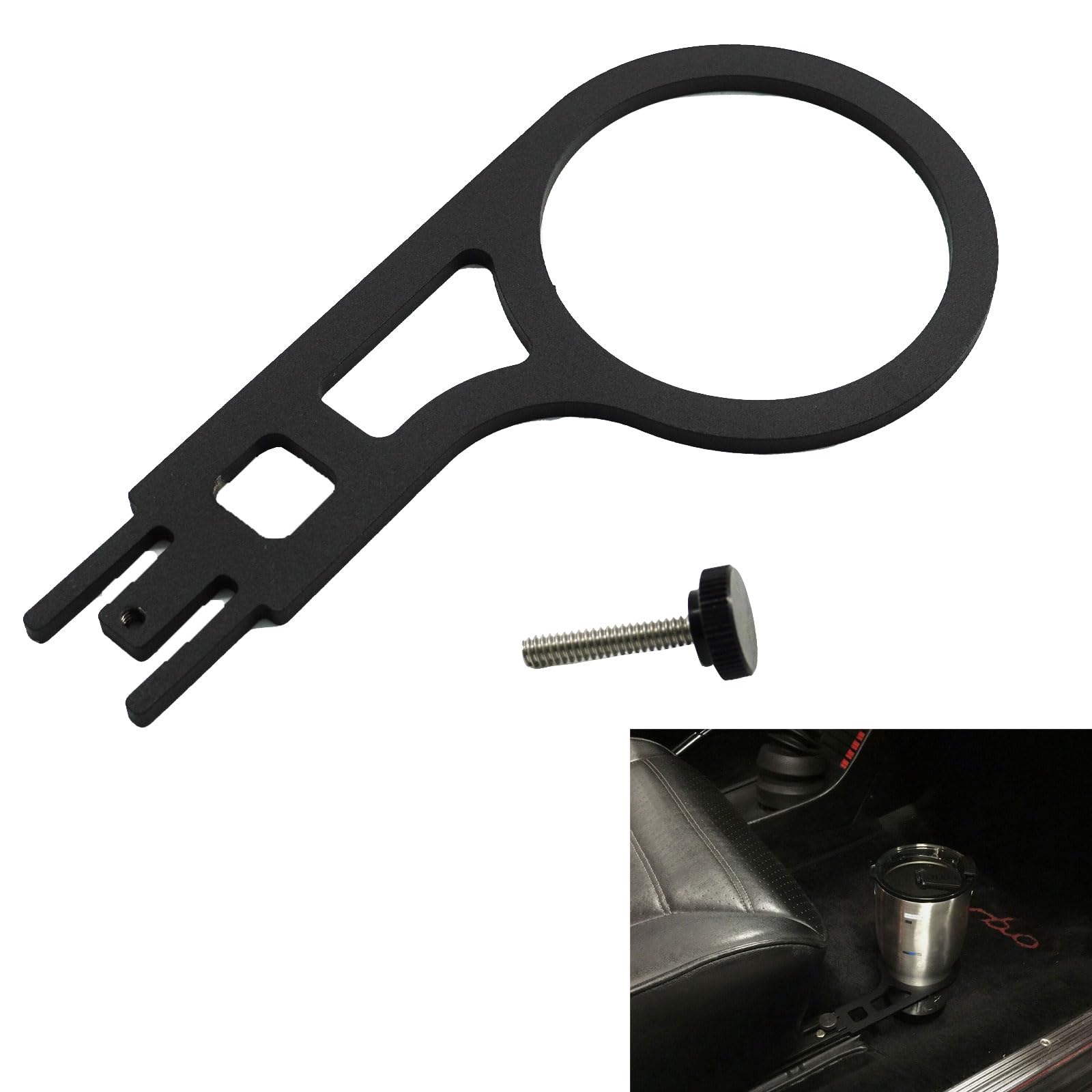 Seat Rail Cup Holder Bracket For Porsche 68-98 911