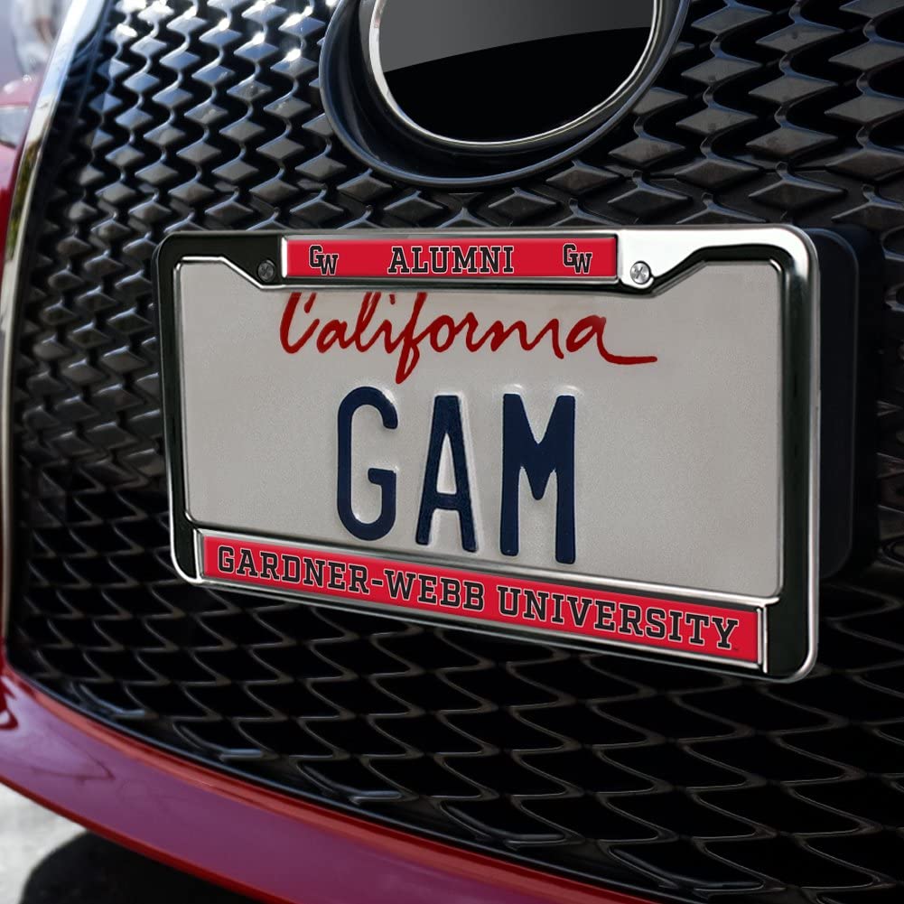 Gardner-Webb University Alumni Logo Full Size Standard License Plate Metal Frame