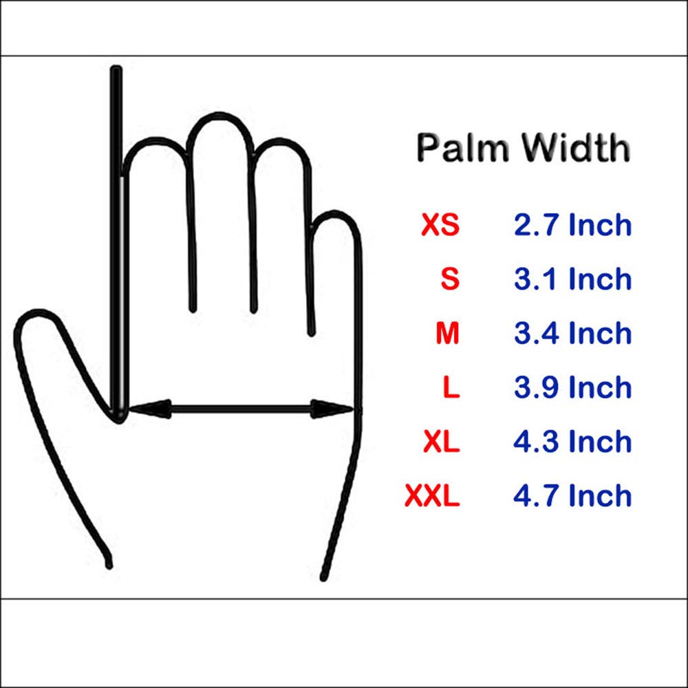 1Storm Motocross Motorcycle Gloves Mcs17 Bmx Mx Bike Bicycle Cycling Hard Reinforced Knuckle Touch Screen Black