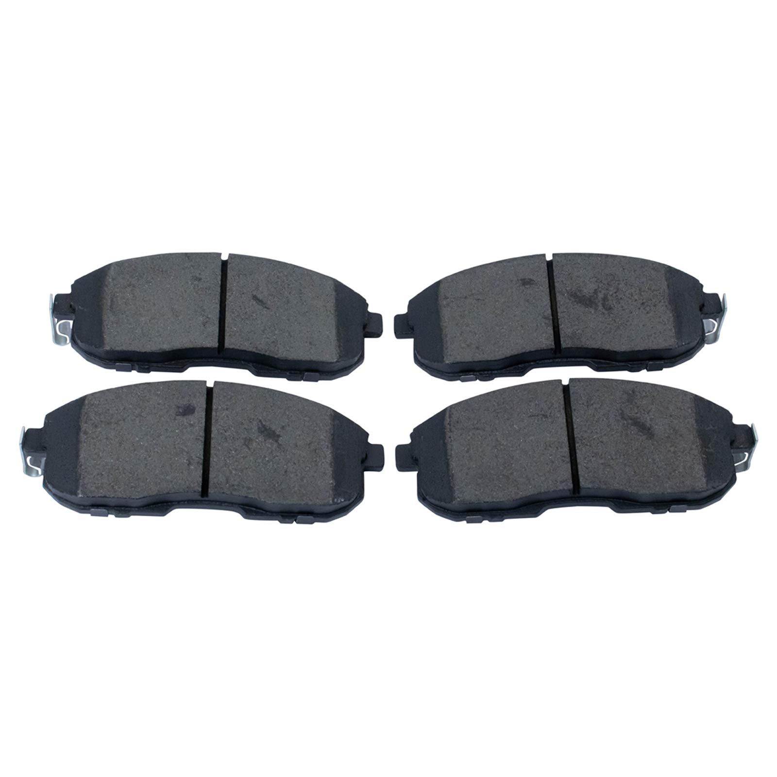 Trq Brake Pad & Rotor Kit Semi-Metallic Front Compatible With 2003-2004 Infiniti G35 2003-2005 Nissan 350Z