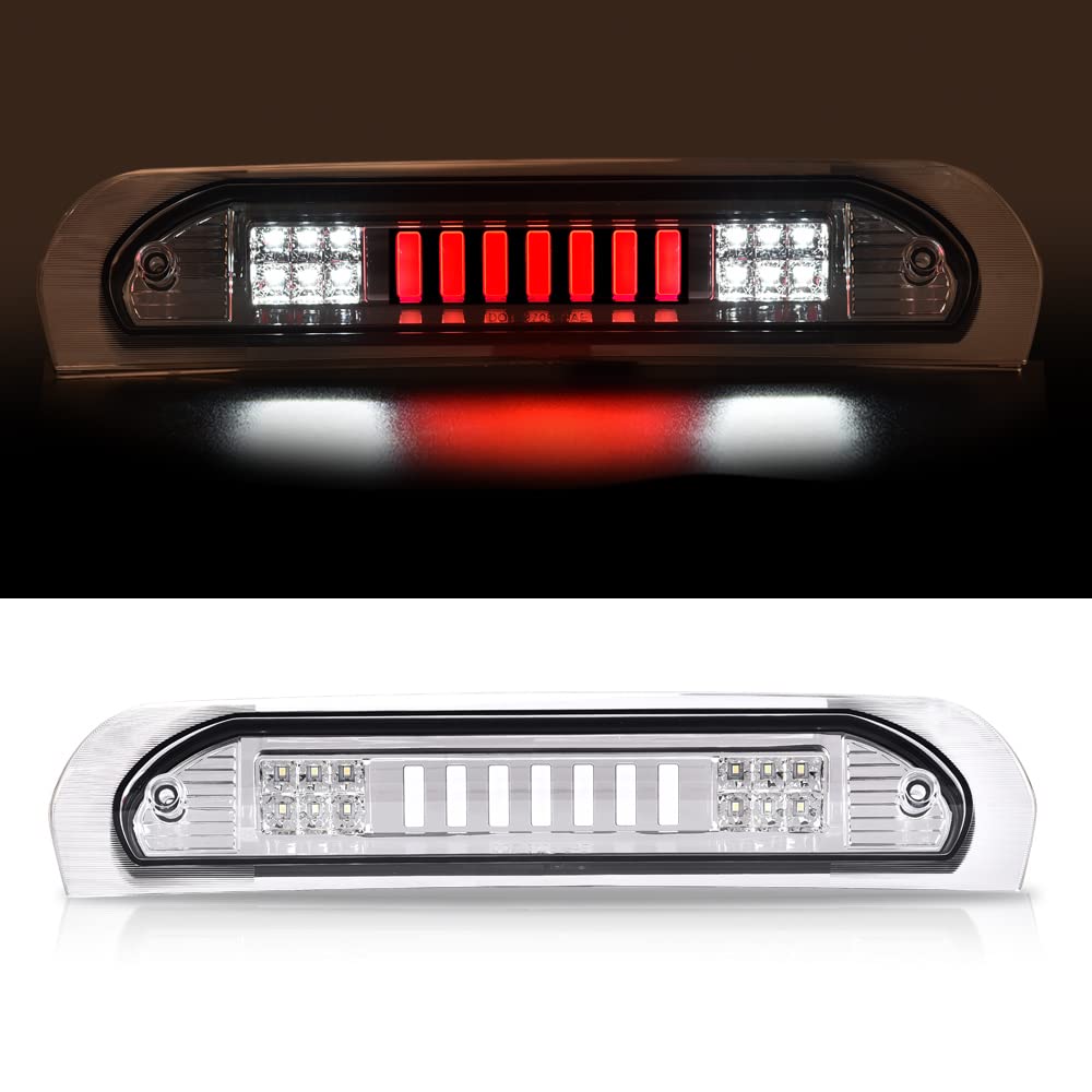 CNNELL 3rd Third Brake Lights Assembly Compatible with 2002 2003 2004 2005 2006 2007 2008 Dodge Ram 1500, 2003-2009 Ram 2500 350