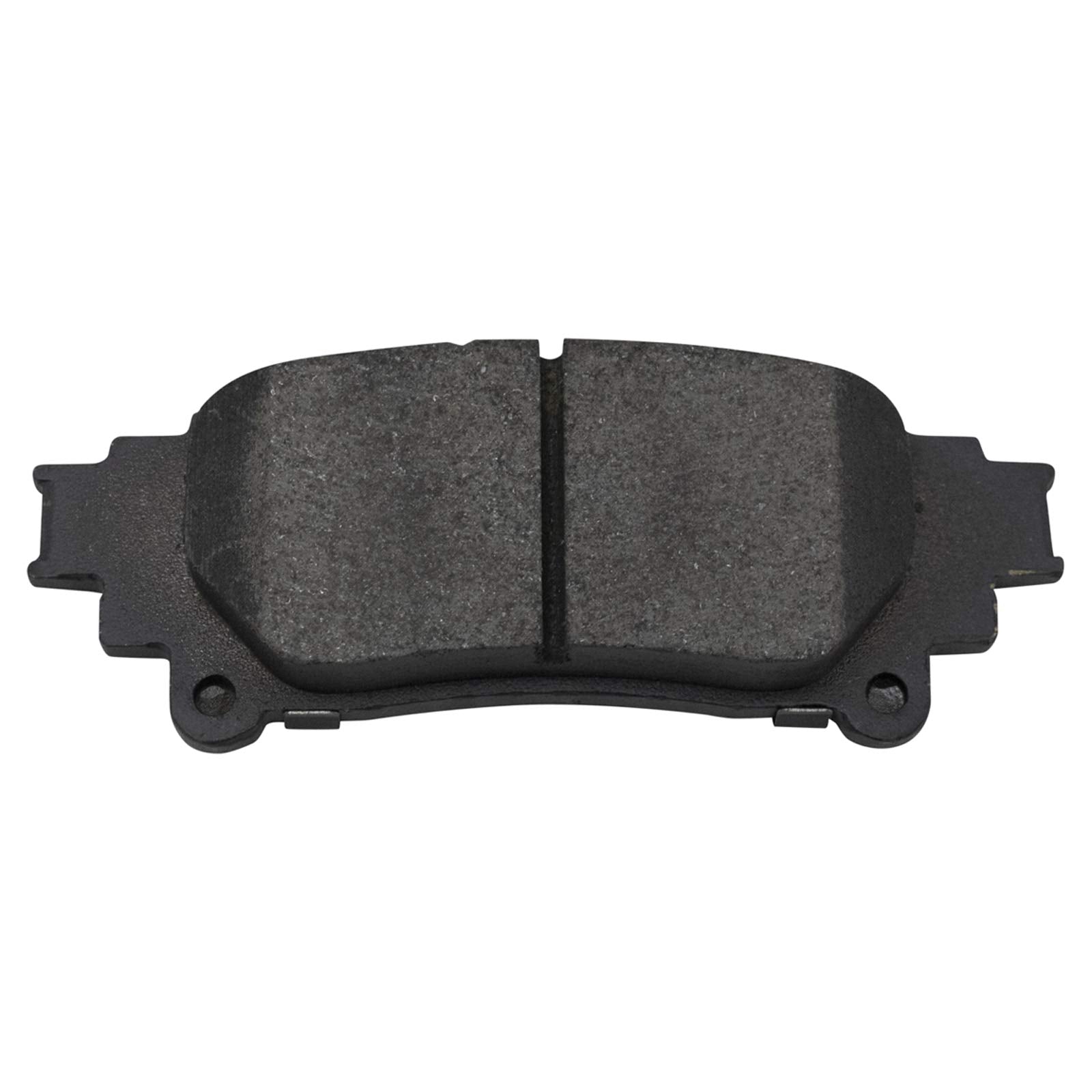 Trq Rear Brake Pad & Rotor Kit Brake Pads Brake Rotor Ceramic Vented Premium G-Coated Compatible With 2016-2017 Lexus Gs200T