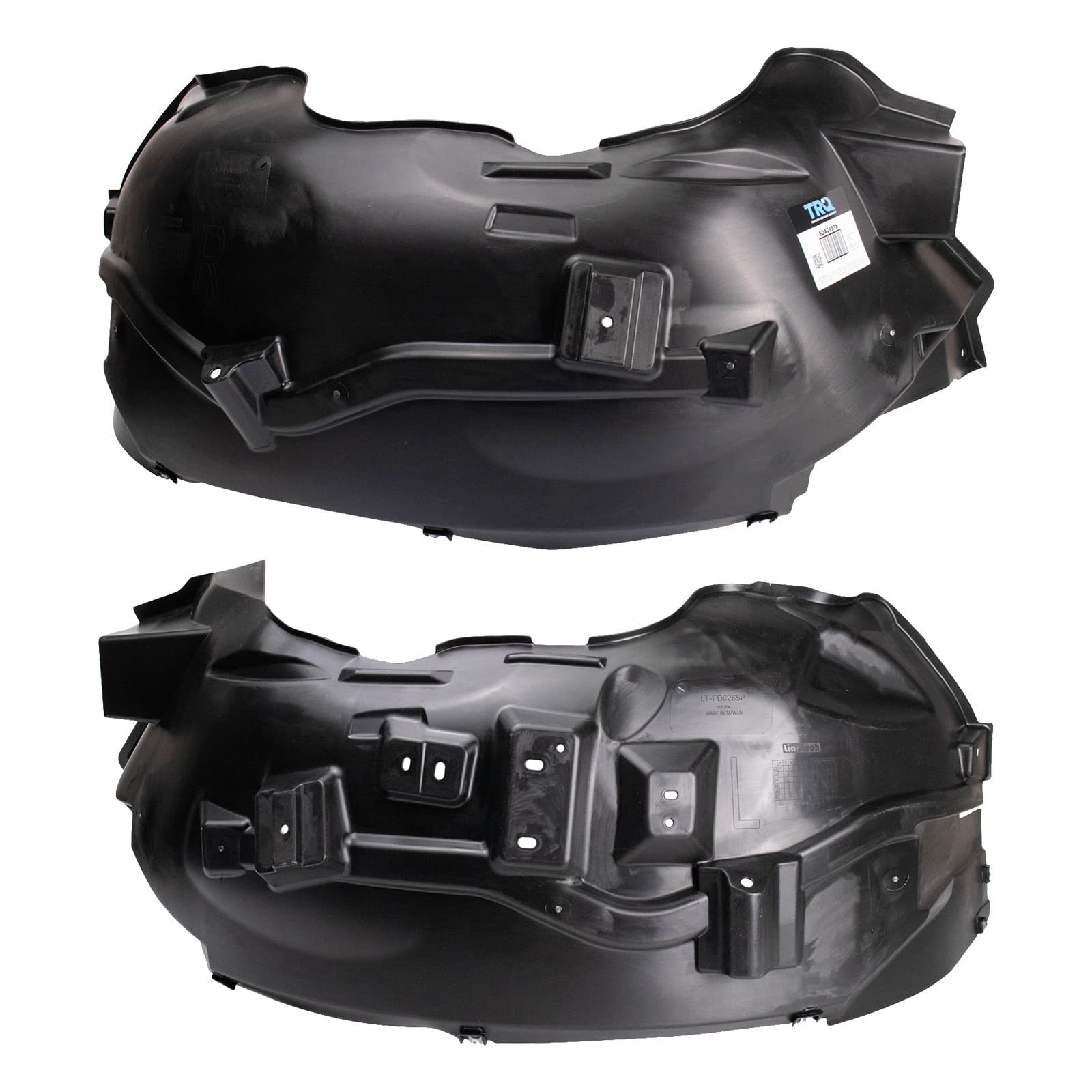 Trq Inner Fender Liner Set Compatible With 2015-2020 Ford F-150 Fo1248164 Fo1249164