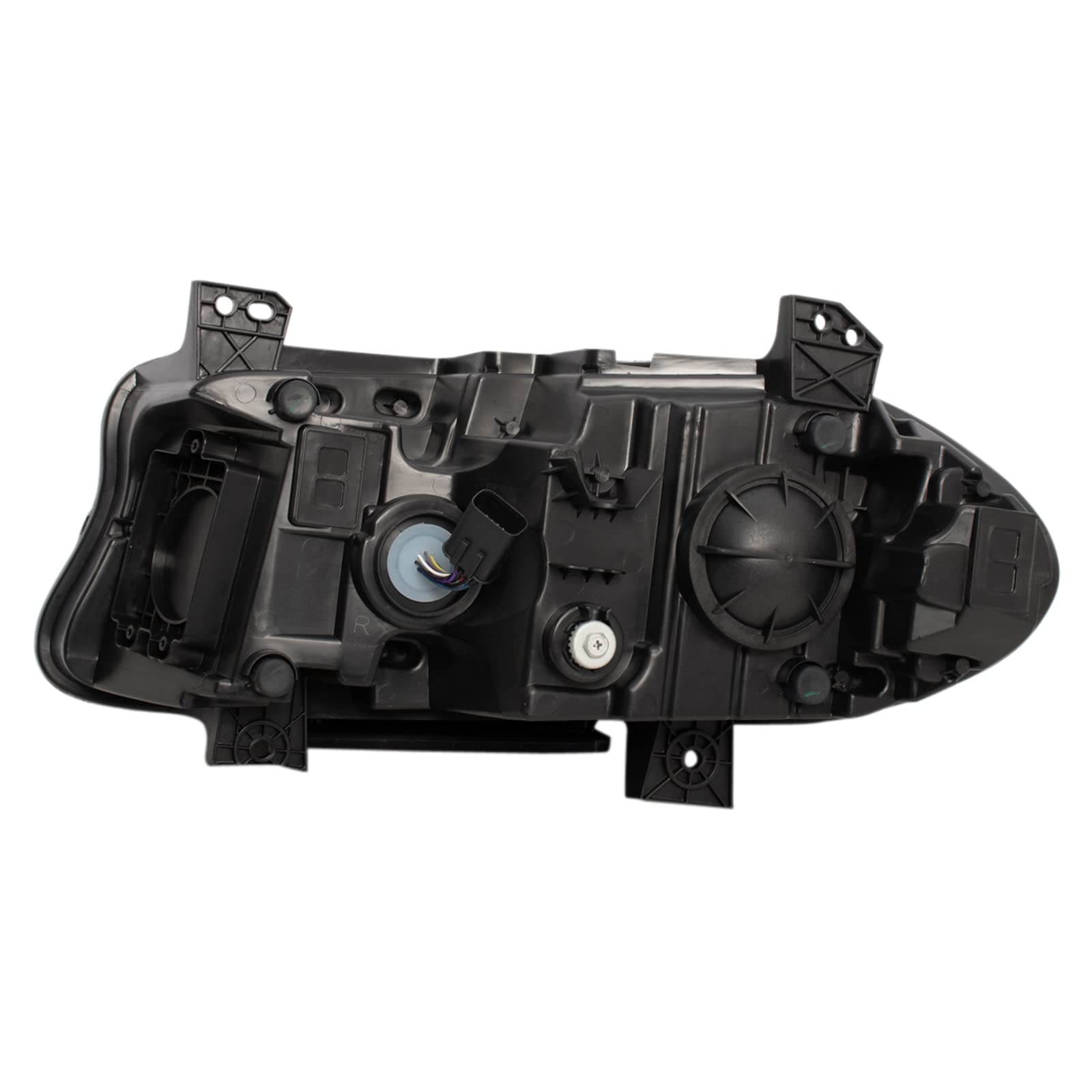 Trq Headlight Assembly Set Headlights Performance Driver & Passenger Side Ch2502270 Ch2502296 Ch2503270 Ch2503296 Compatible Wit