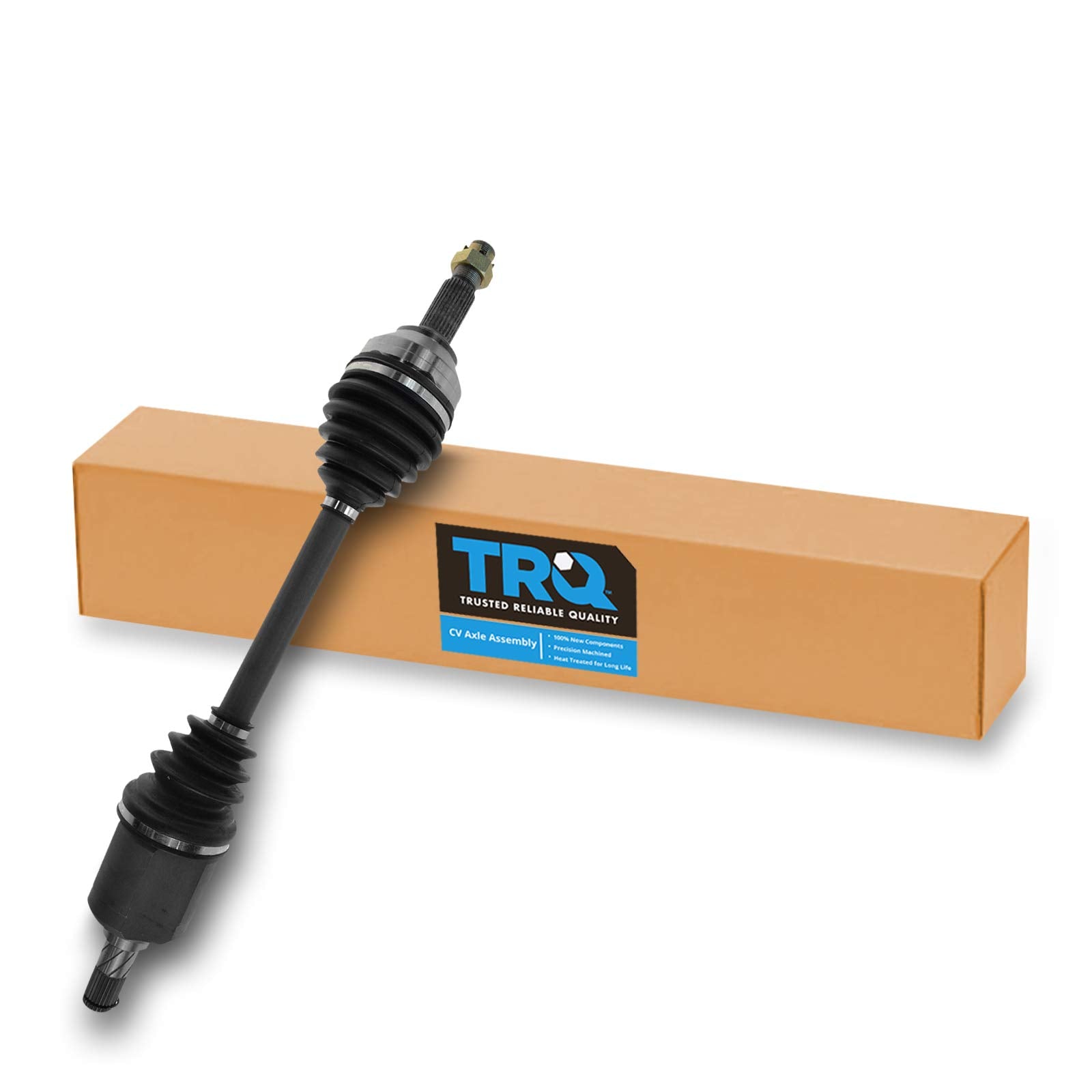 Trq Front Left Cv Axle Shaft Assembly Drivers Side Compatible With 2007-2013 Nissan Altima 2008-2013 Rogue 2014-2015 Rogue Selec