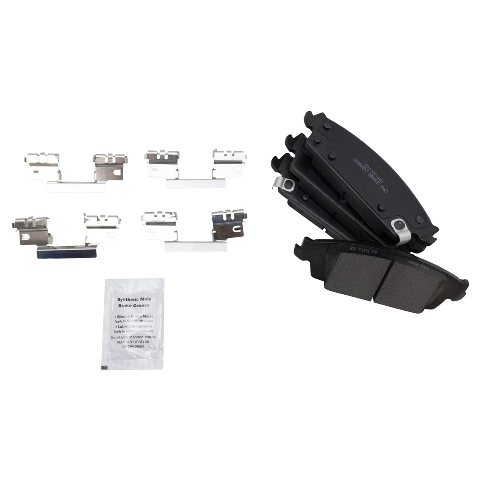 Trq Rear Brake Kit Compatible With Cadillac Escalade Gmc Sierra 1500 Yukon Chevy Silverado 1500 Suburban Tahoe Disc Brake Rotors