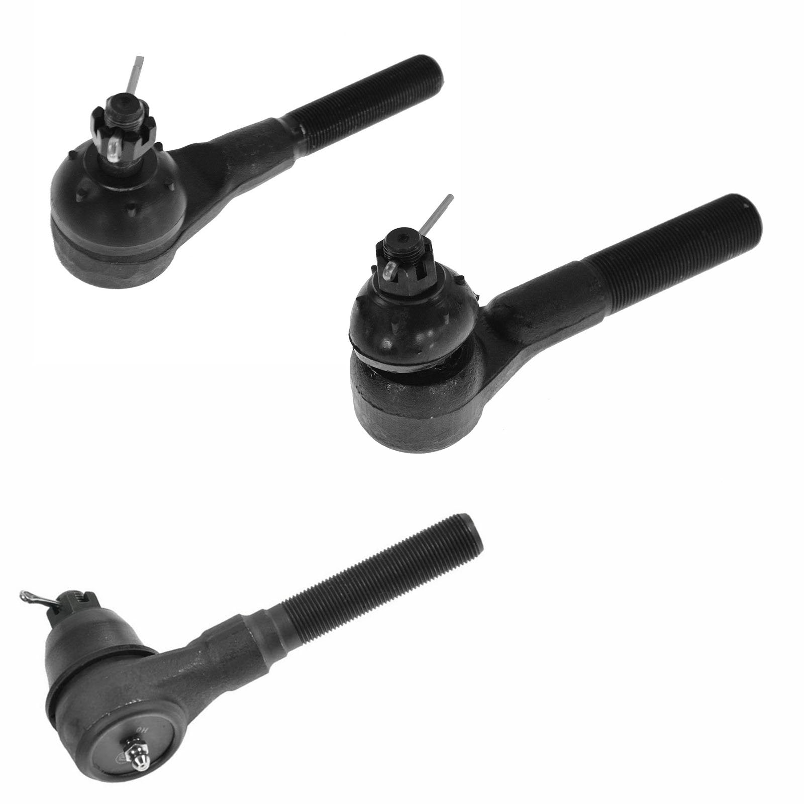 TRQ Front Tie Rod Set Compatible with 1991-2001 Jeep Cherokee 1991-1992 Comanche 1993-1998 Grand Cherokee 1991-2006 Wrangler