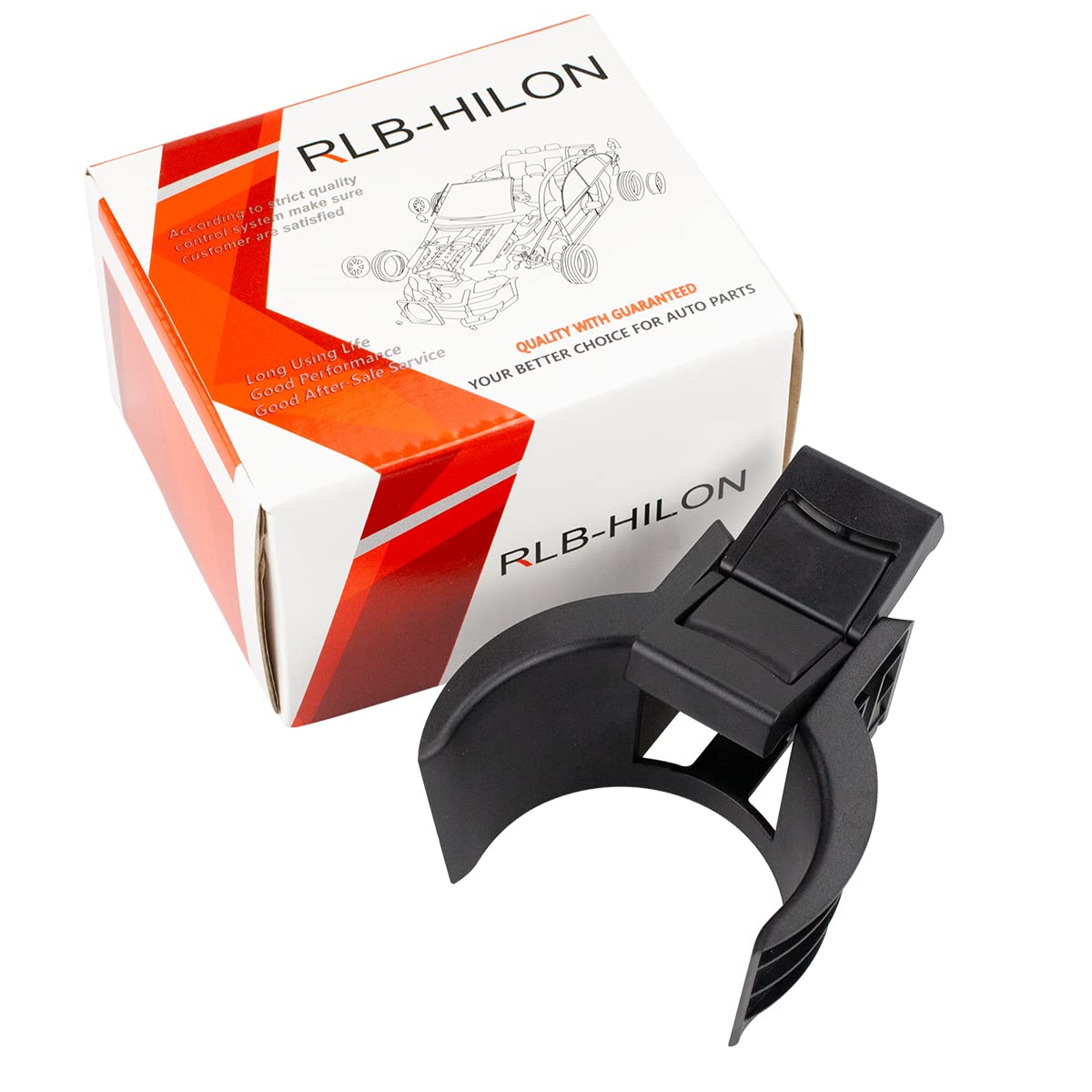 Rlb-Hilon Cup Holder Insert Divider Compatible With Toyota Highlander 2014 2015 2016 2017 2018 2019 Year