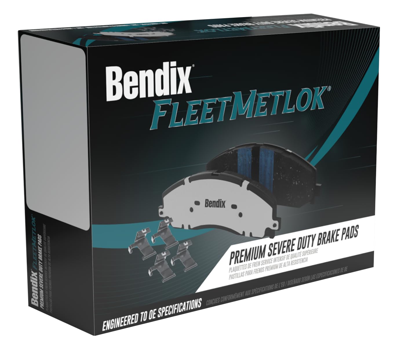Bendix Fleet Metlok Mkd786Afm Brake Pads For Blue Bird All American,Tc,Fleetwood Bounder,Bounder Anniversary Edition,Classic,For