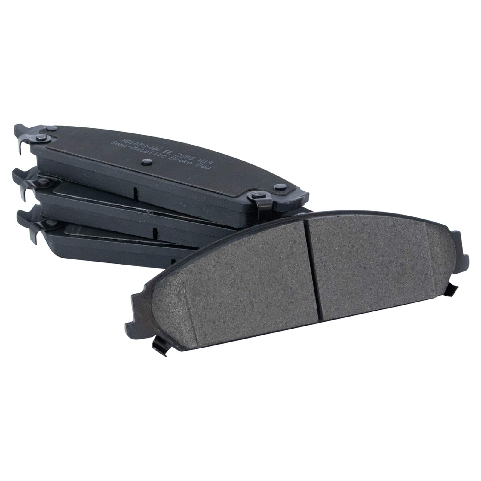 Trq Front Brake Pad & Rotor Kit Semi-Metallic Compatible With 2013-2014 Chrysler 200 Dodge Avenger 2008-2009 Caliber