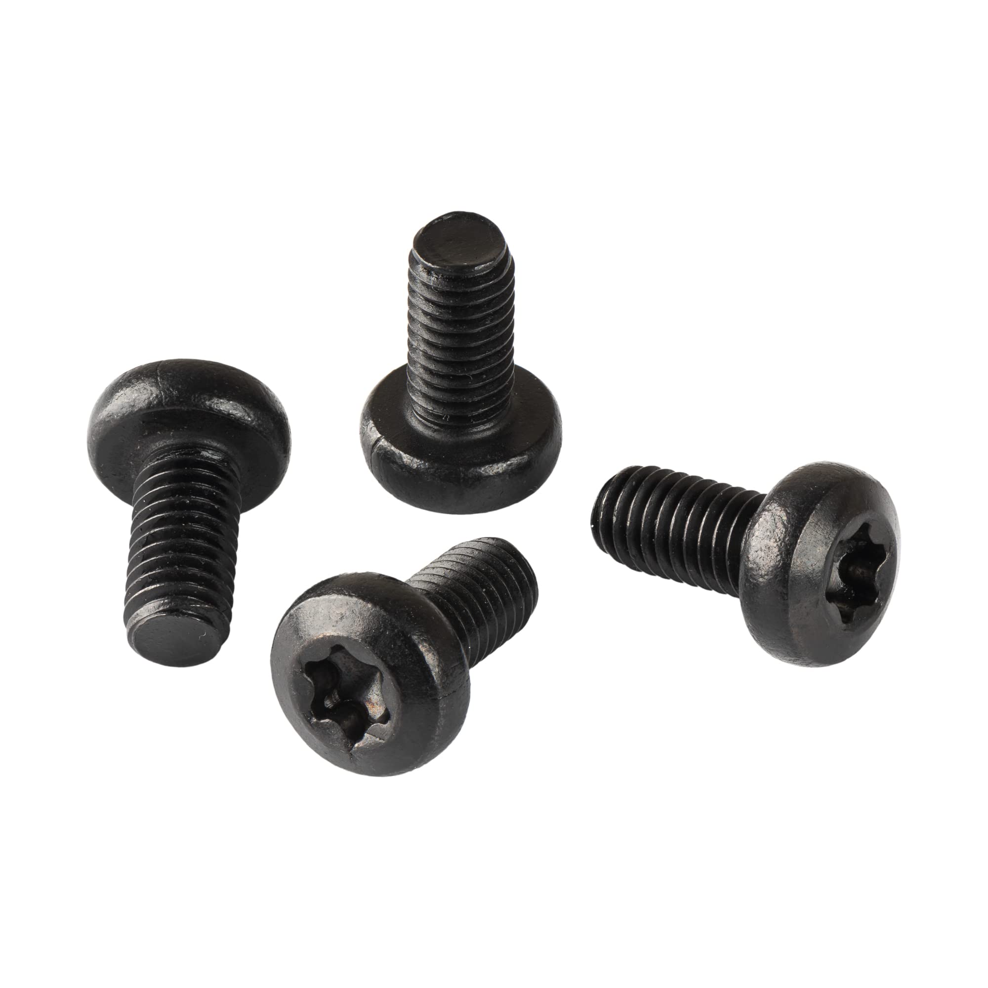 Black License Plate Screws For Tesla Model 3, Model Y, & Bmw (4 Pack) M5-0.8 X 8Mm Security T25 Drive Head 18-8 Stainless Steel