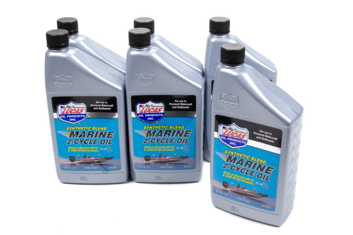Synthetic Blend 2Cycle Marine Oil/6x1/Quart