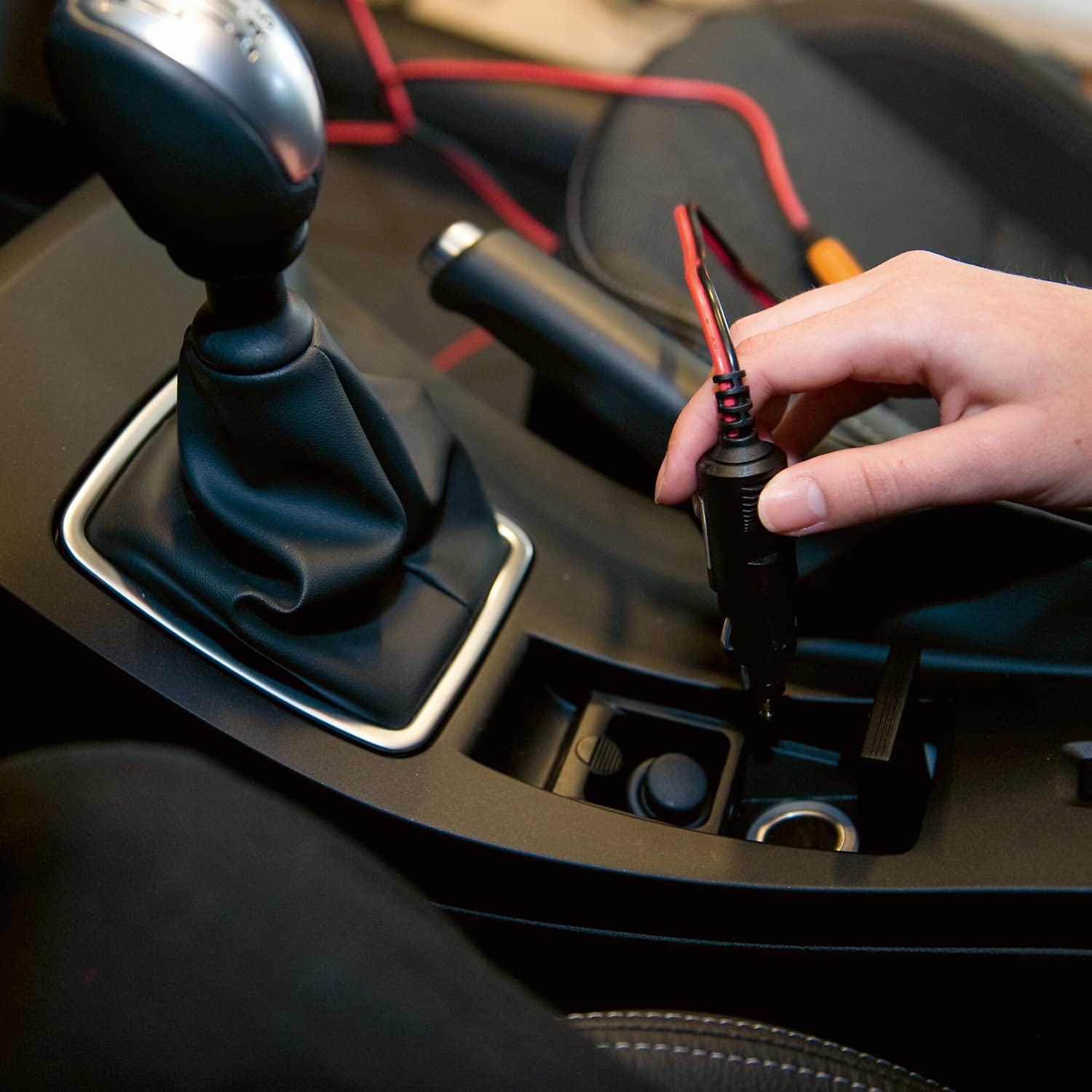CTEK Connect CIG Plug for Easy Battery Charging - Model 56-263, Durable Plastic, Ideal for Cars & Motorcycles