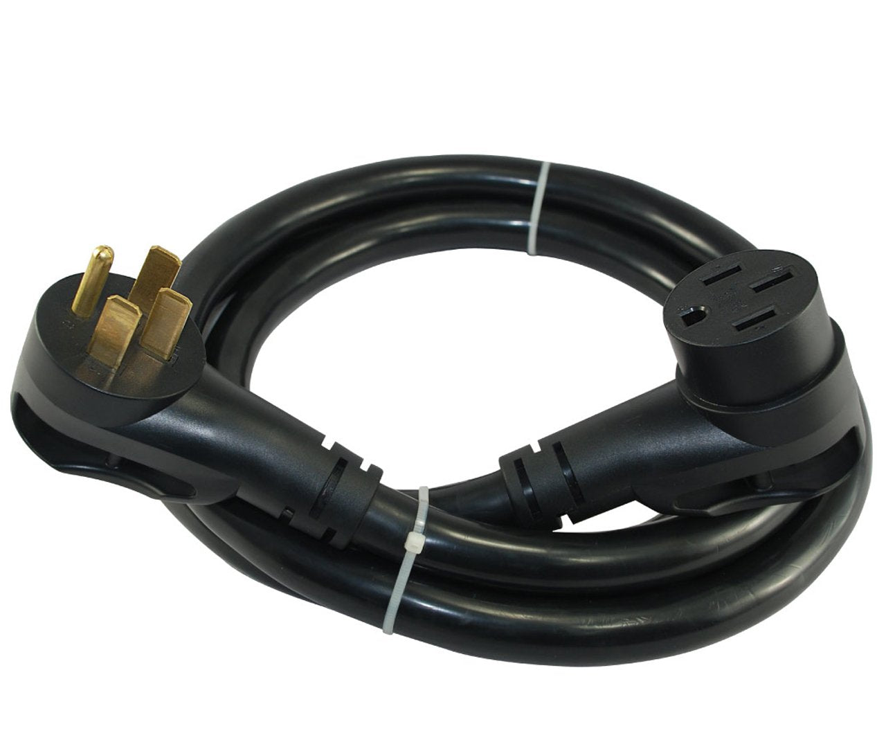 Conntek 15304 15-Feet, 50-Amp RV Extension Cord with Ergo Grip and Power Light Indicator