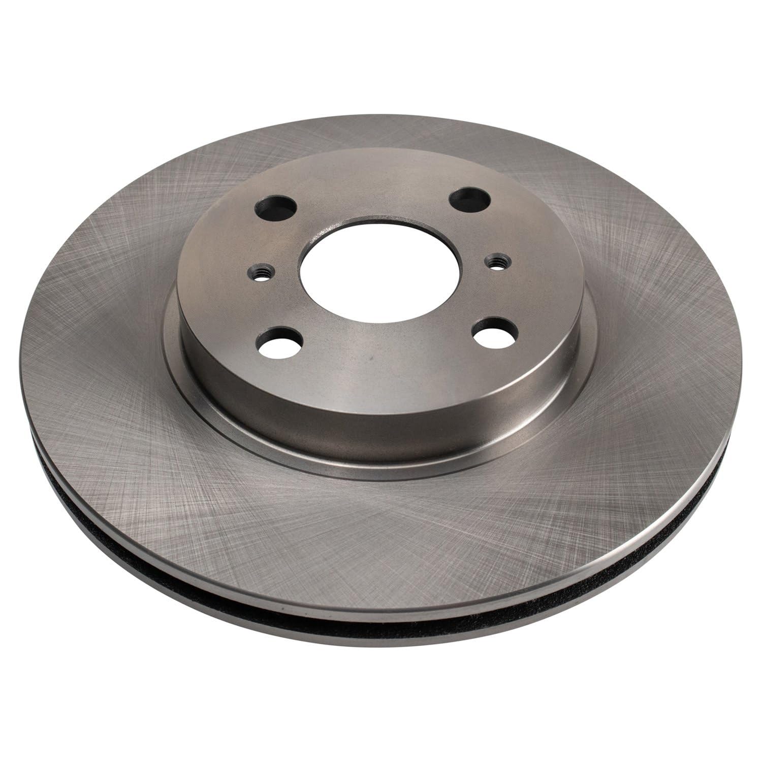 Trq Front Brake Rotors Set Vented Compatible With 2001-2005 Toyota Echo 2000-2005 Mr2 Spyder