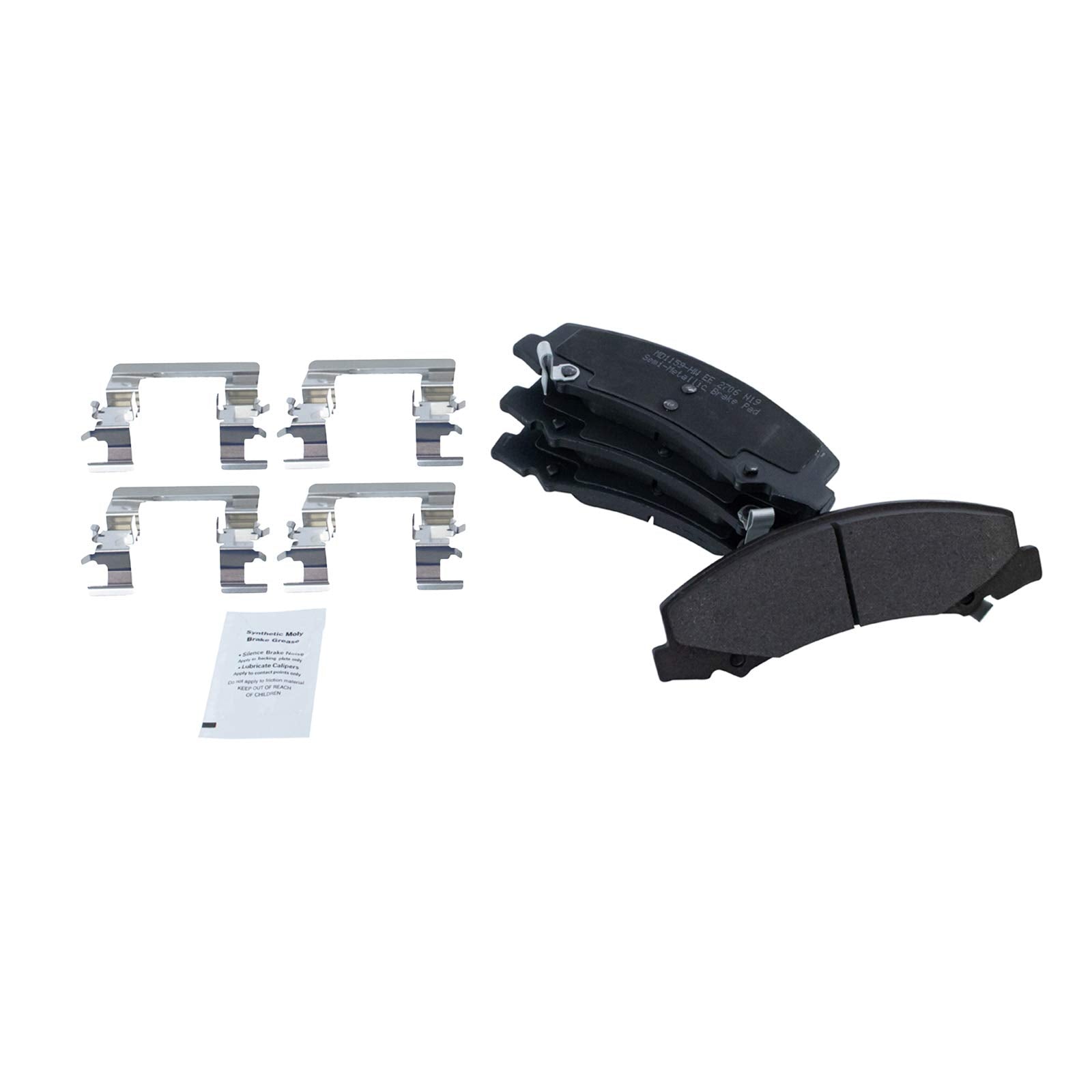 Trq Front Metallic Brake Pads & G-Coated Rotor Kit For Buick Cadillac Chevy New