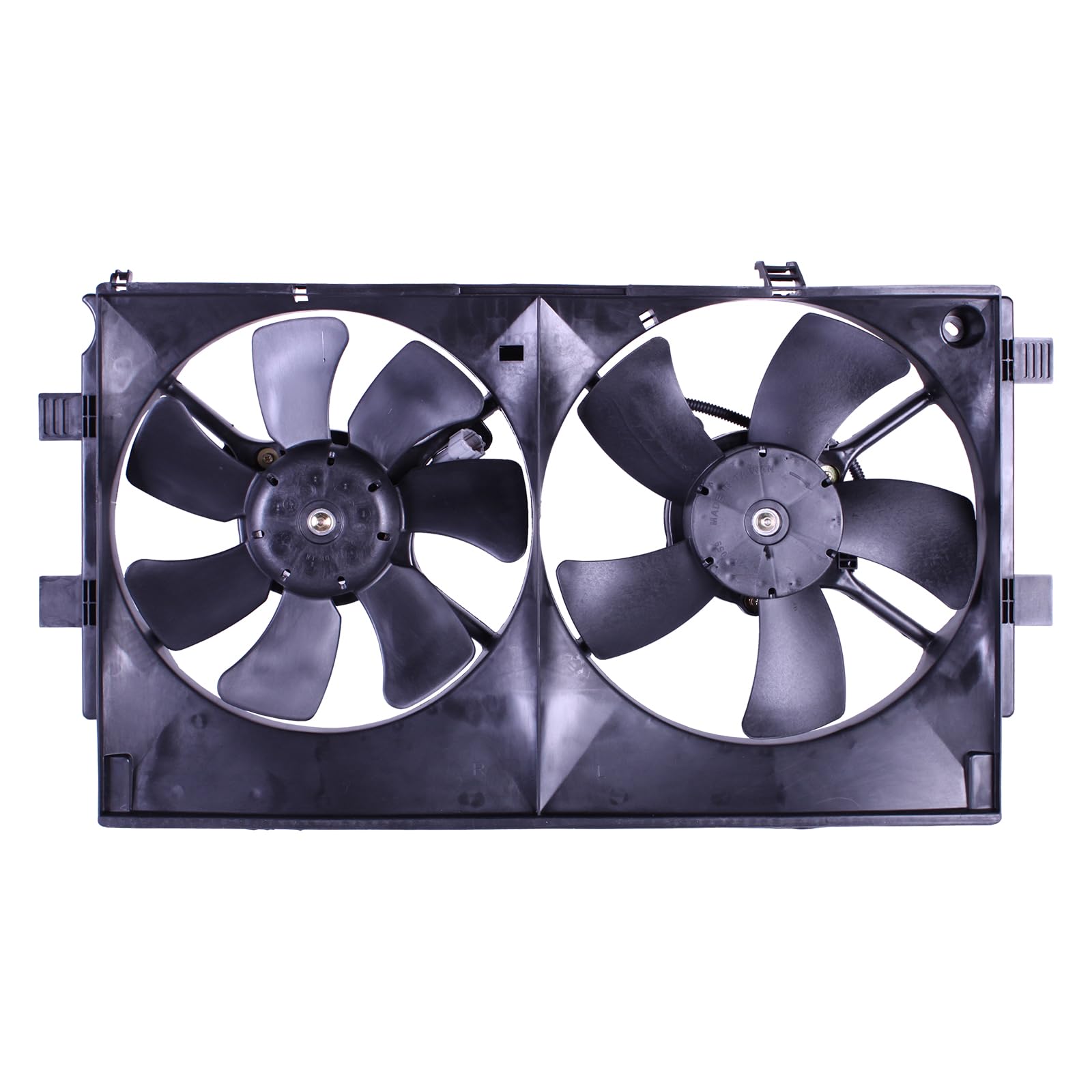 TYG OE Replacement(CAPA Quality) Cooling Fan Extra Silent for 2008-2017 Mitsubishi Lancer/Lancer Evolution 08-15/ Lancer Sportba