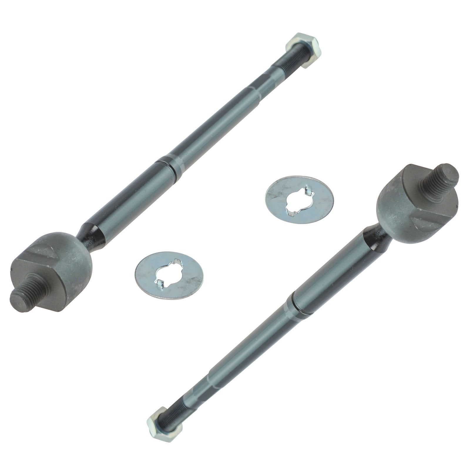 TRQ Front Inner Tie Rod Set Compatible with 2000-2005 Toyota Celica