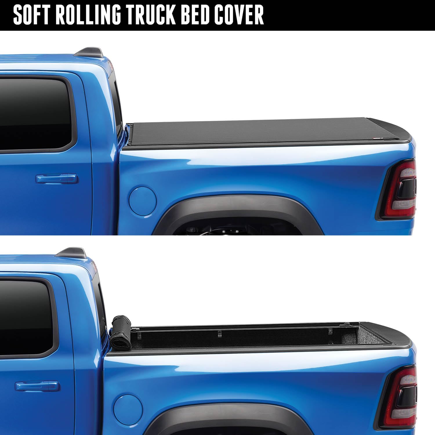Realtruck Truxedo Pro X15 Soft Roll Up Truck Bed Tonneau Cover | 1498101 | Fits 2009 - 2014 Ford F-150 6' 7' Bed (78.8')