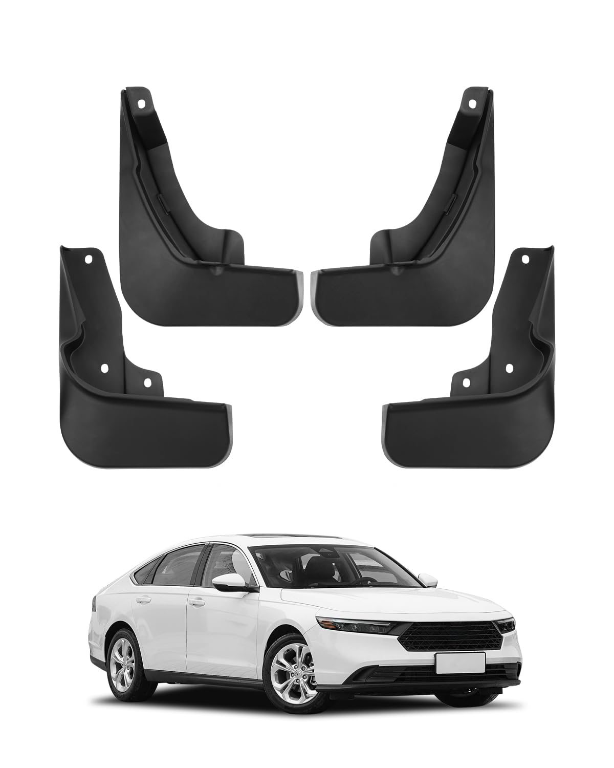 Autorder Mud Flaps Splash Guards For 2023 2024 2025 Honda Accord Accessories Mudflap Fender Flares Front And Rear Mud Guard Set