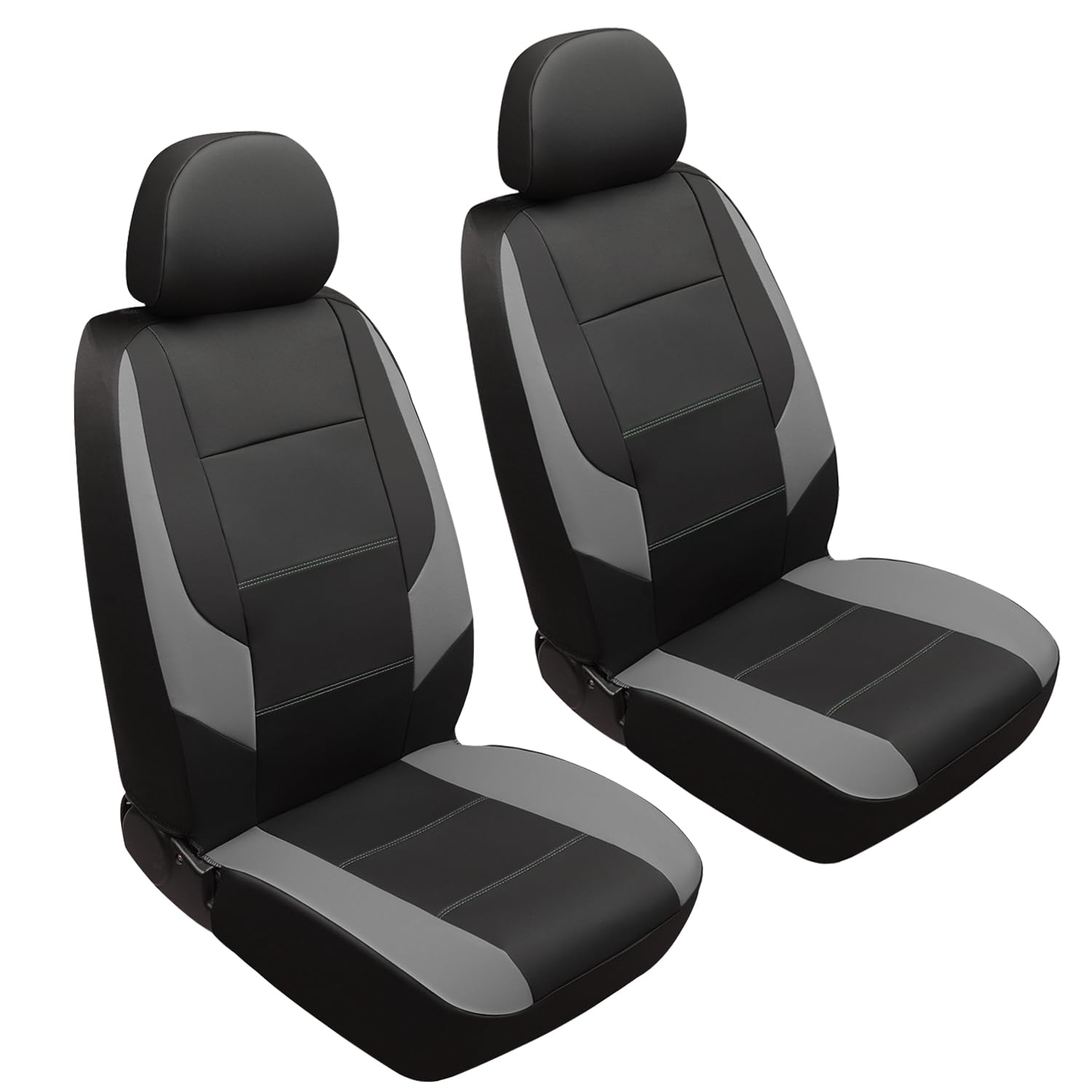 Giant Panda Front Car Seat Cover Custom Fit Toyota, Leather Bucket Seat Covers For Toyota Rav4 Camry Highlander Corolla Prius 2-