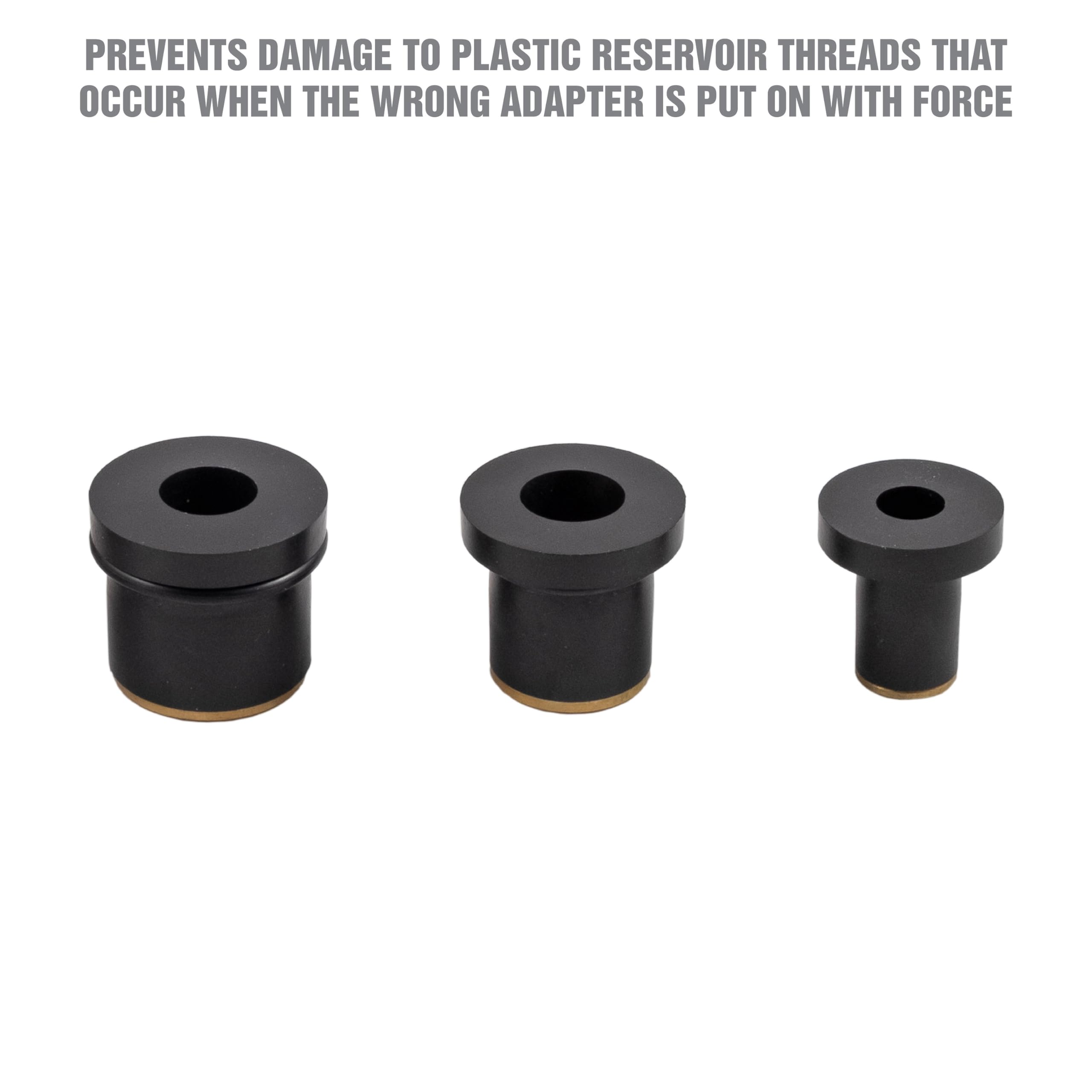 Oemtools 27067 Universal Cooling System Adapter Set, Works With Auto Coolant Pressure Tester To Test Pressure In Most Vehicles,