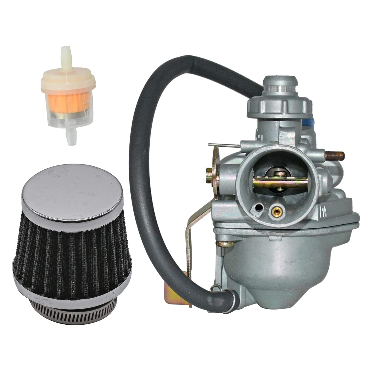 Partman Carburetor Fit For Honda Xr50R 2000-2003,Carb For Honda Crf50 2004-2005#D92 With Air Filter Replace 16100-Gel-702