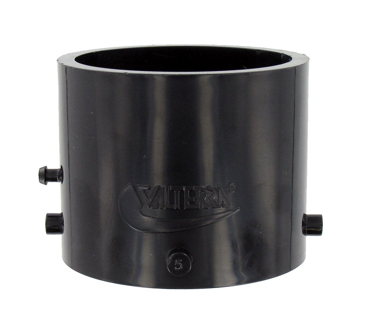 Valterra T10291 Termination Adapter  3 inch Bayonet x 3 inch Spigot , Black