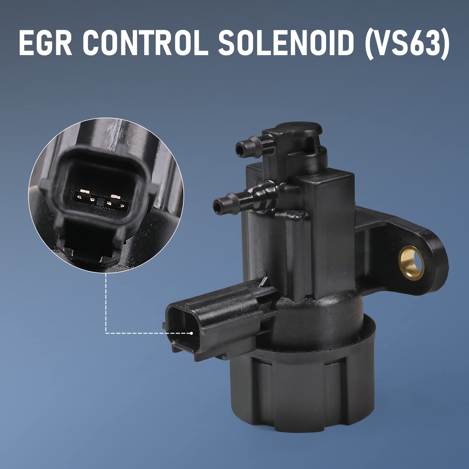 EGR vacuum solenoid valve vs63 replacement for 1997-2008 Ford Contour F150 E150 E250 E350 Escape Expedition Explorer Taurus Linc