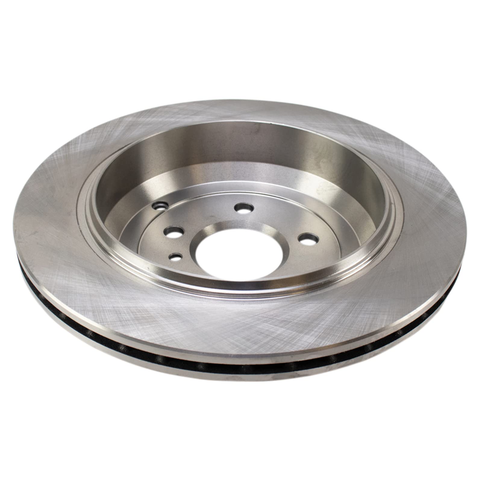 Trq Rear Brake Rotors Set Vented Compatible With 2007-2009 Mercedes-Benz Gl320 2010-2012 Gl350 2007-2012 Gl450 2008-2012 Gl550 M