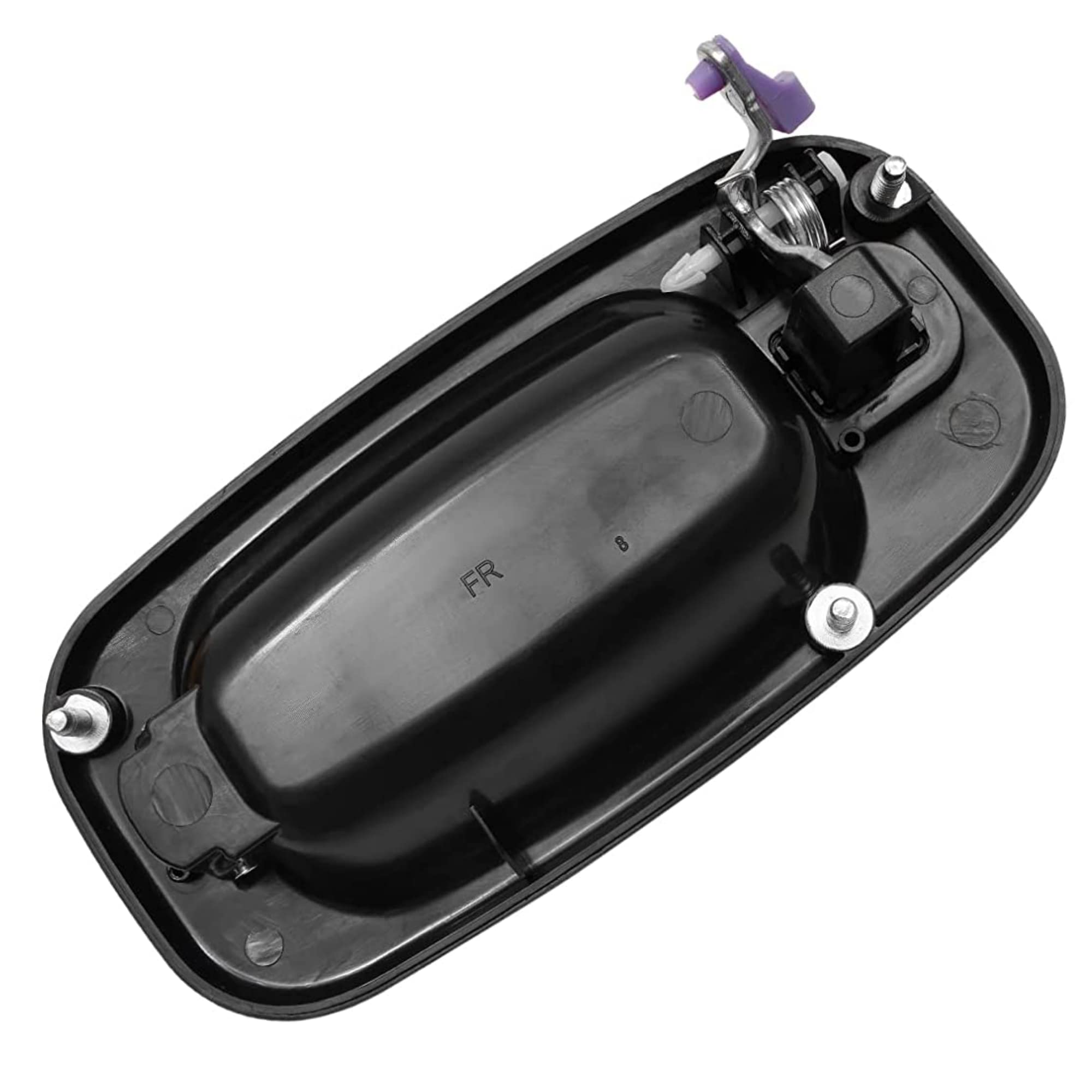 Exterior Door Handles Set With Keyhole, Compatible With 1999-2007 Chevy Silverado Suburban Tahoe Avalanche, Gmc Sierra Yukon, Cadillac Escalade, Front Outside Left & Right Side, 15034985, 15182406