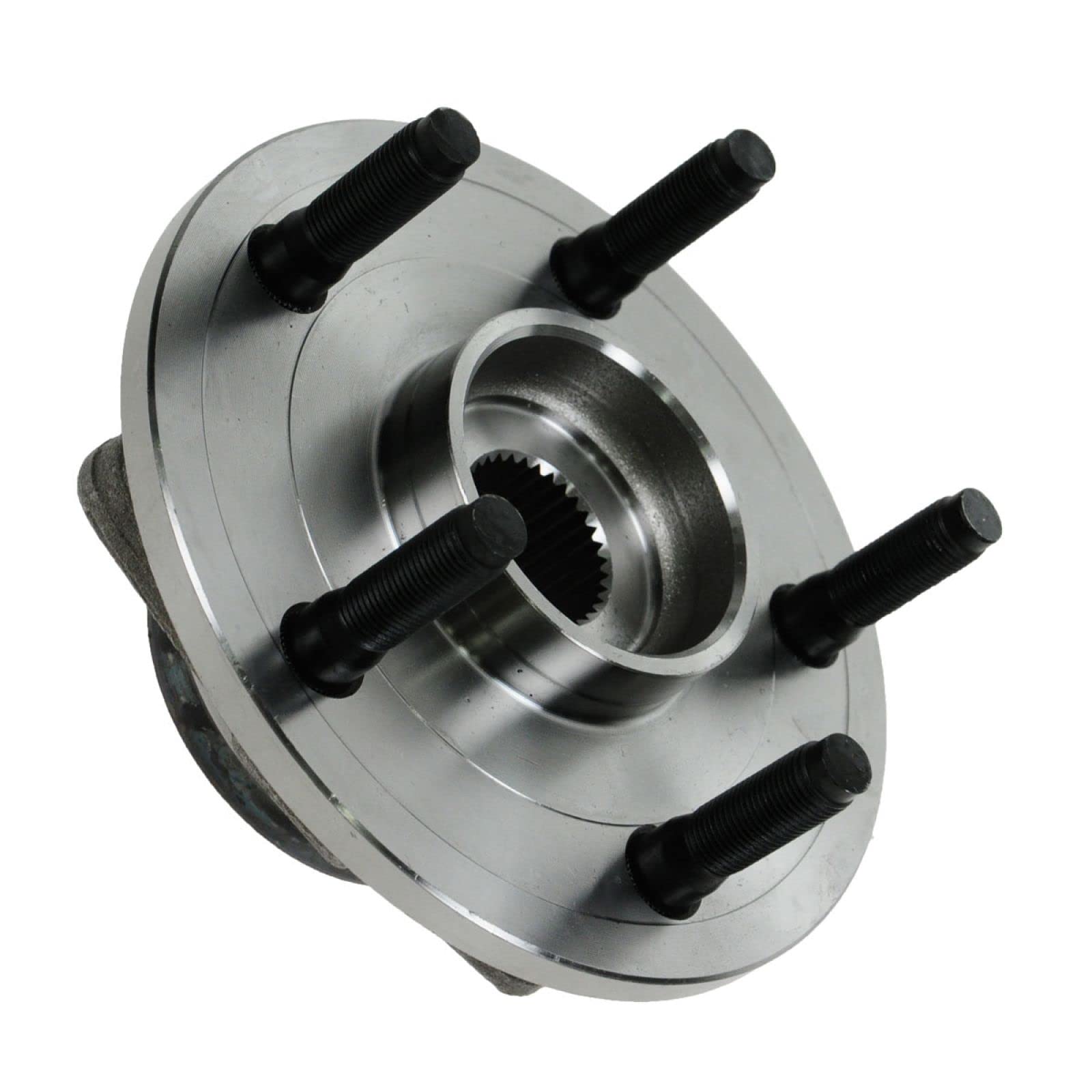 Trq Front Rear Wheel Bearing & Hub Assembly With Abs Sensor Compatible With 2002-2008 Dodge Ram 1500