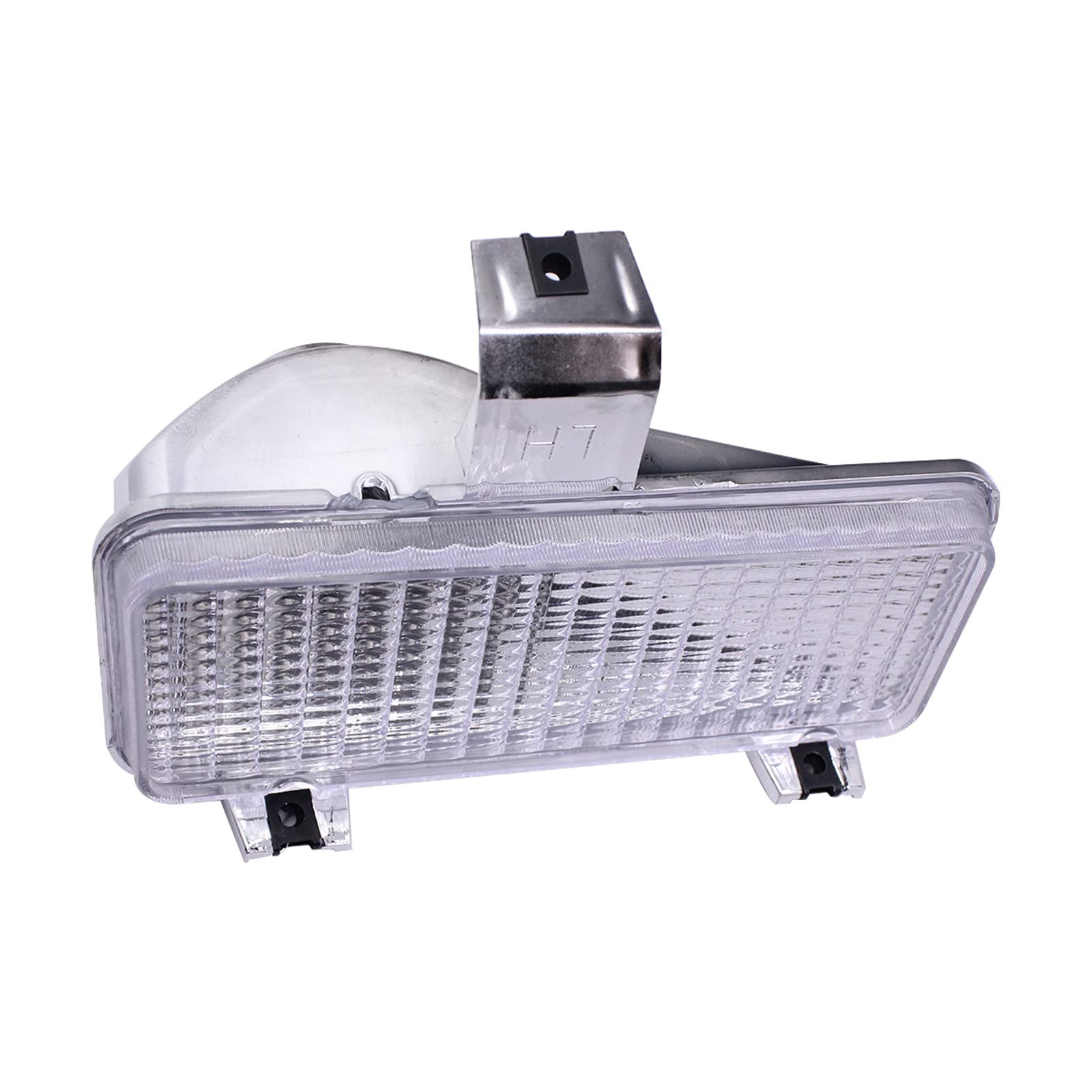 1409KMT Turn Signal Park Lights Set of 2 for 1981-1982 Chevy GMC PU Blazer Jimmy, White, Polyurethane, Model KMT-OT00963