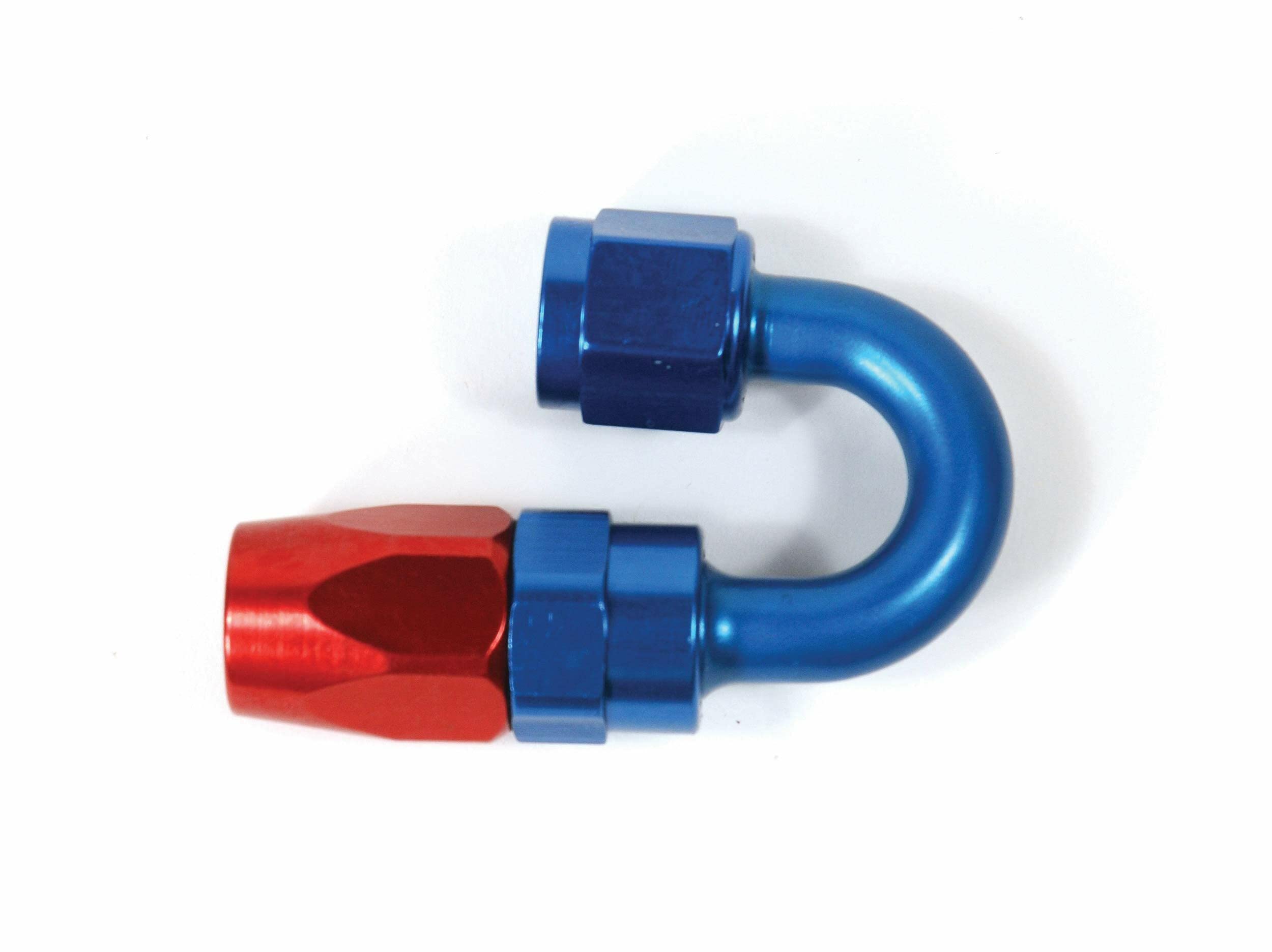 Speedfx 510680Bk -6An X 180 Blk Hose End