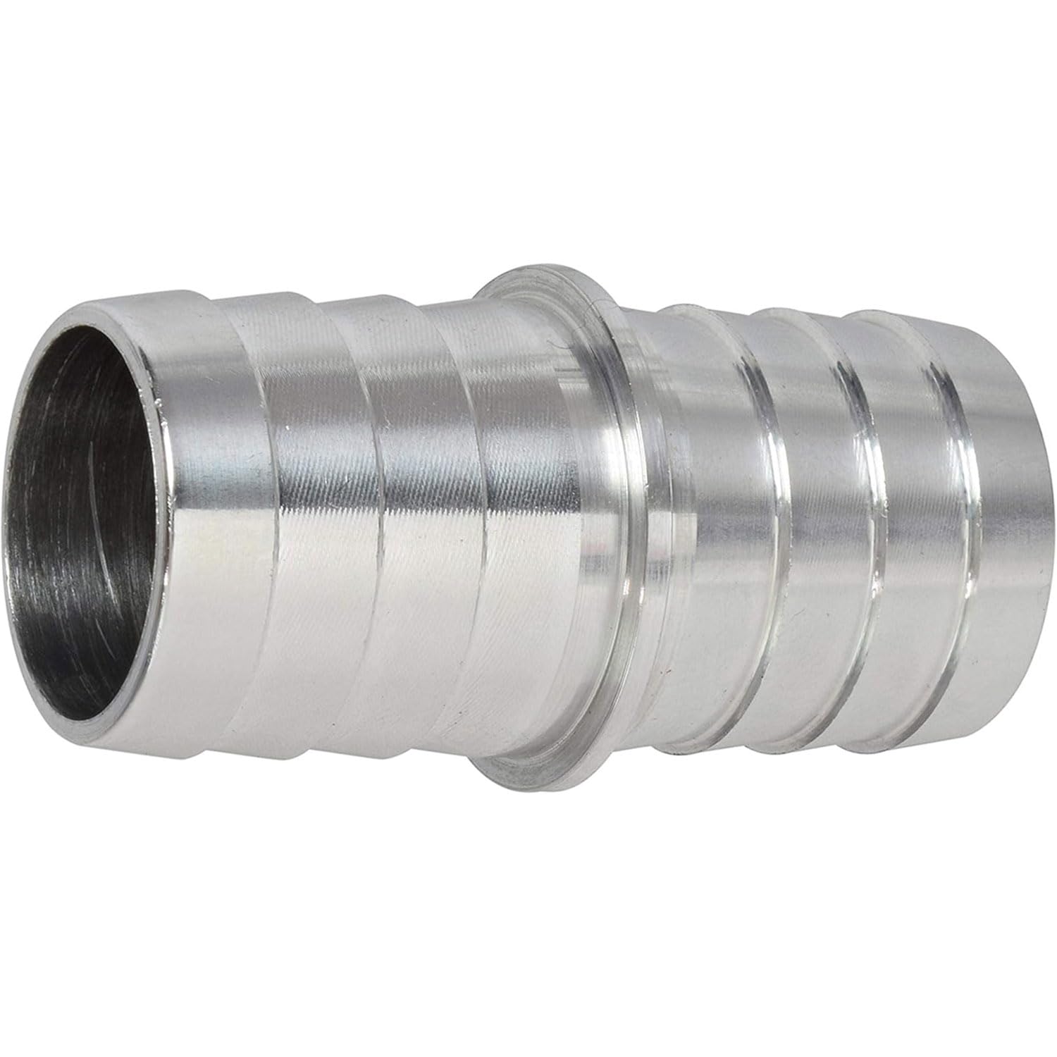 Ict Billet 1.0'' To 1.0'' Inch Hose Barb Splice Coupler Repair Fitting Adapter Connector Radiator Coolant Intercooler Heat Excha
