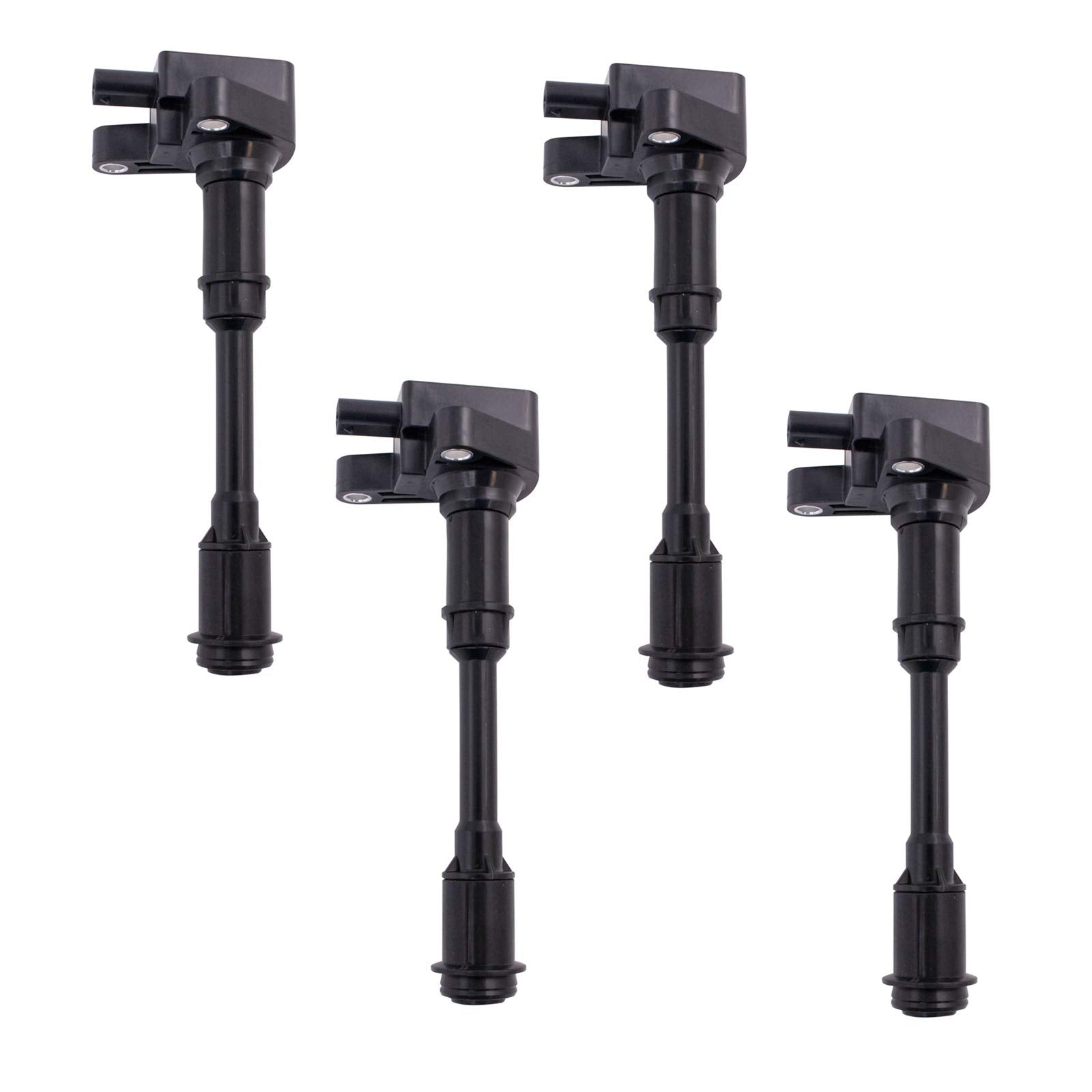 Trq Ignition Coil Set Compatible With 2013-2016 Ford Escape 2014-2019 Fiesta 2013-2014 Fusion 2014-2016 Transit Connect
