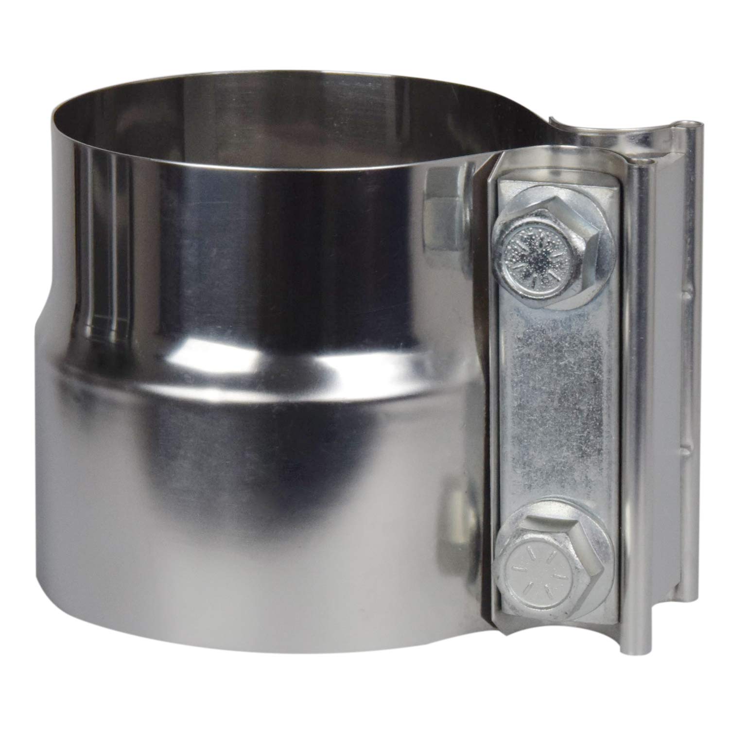 Roadformer 2.5    Exhaust Clamp Stainless Steel - Lap Joint Exhaust Band Clamp Is Film Protected, Suggested To Remove Before Use