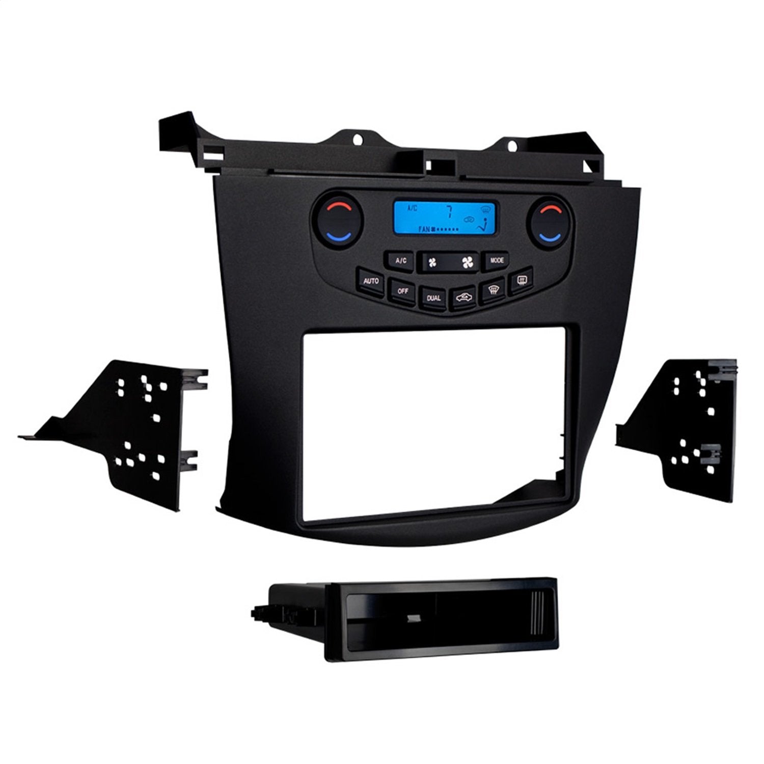 Metra 99-7803G Single/Double Din Installation Kit With Display For Select 2003-07 Honda Accord Vehicles (Grey)