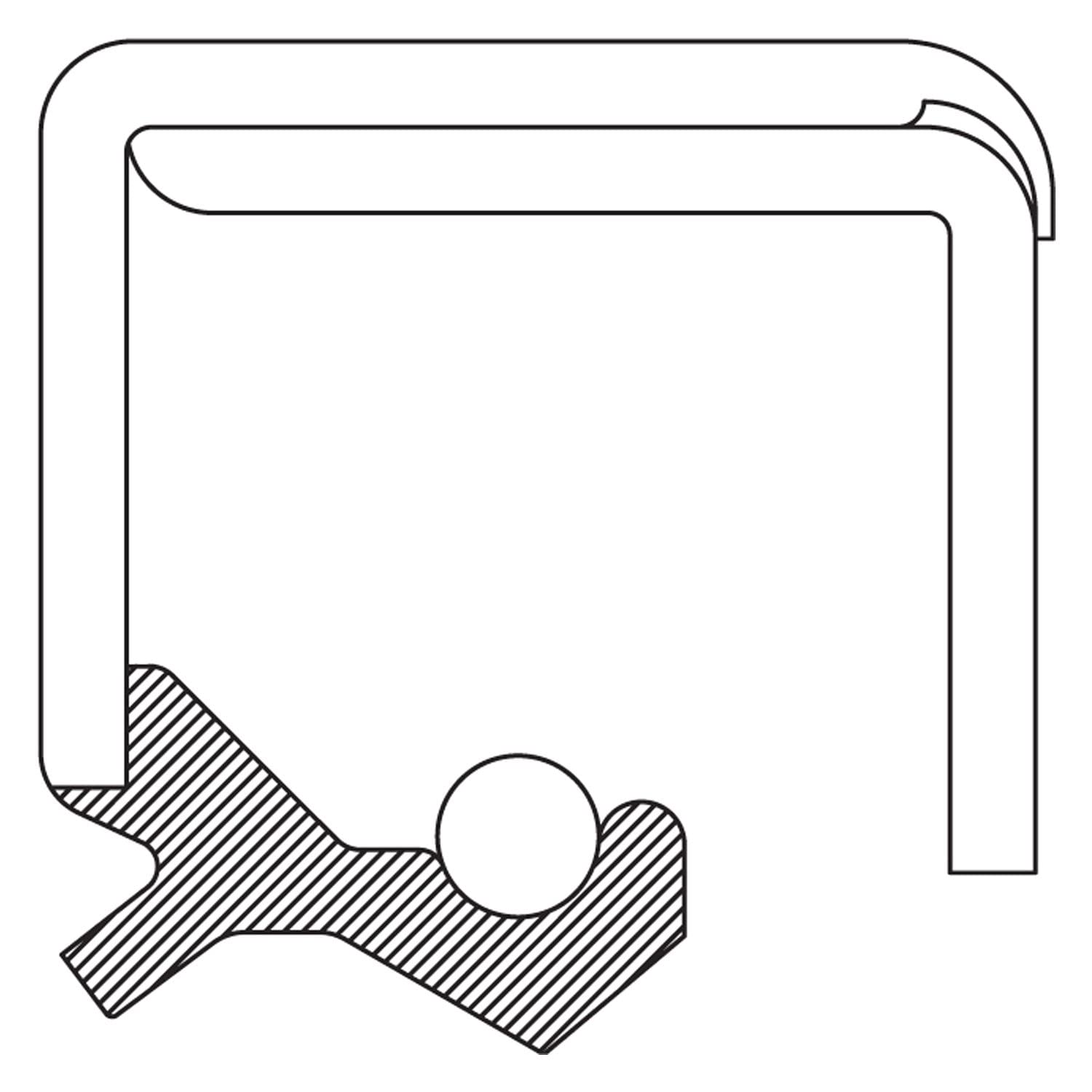 National 415086N Oil Seal