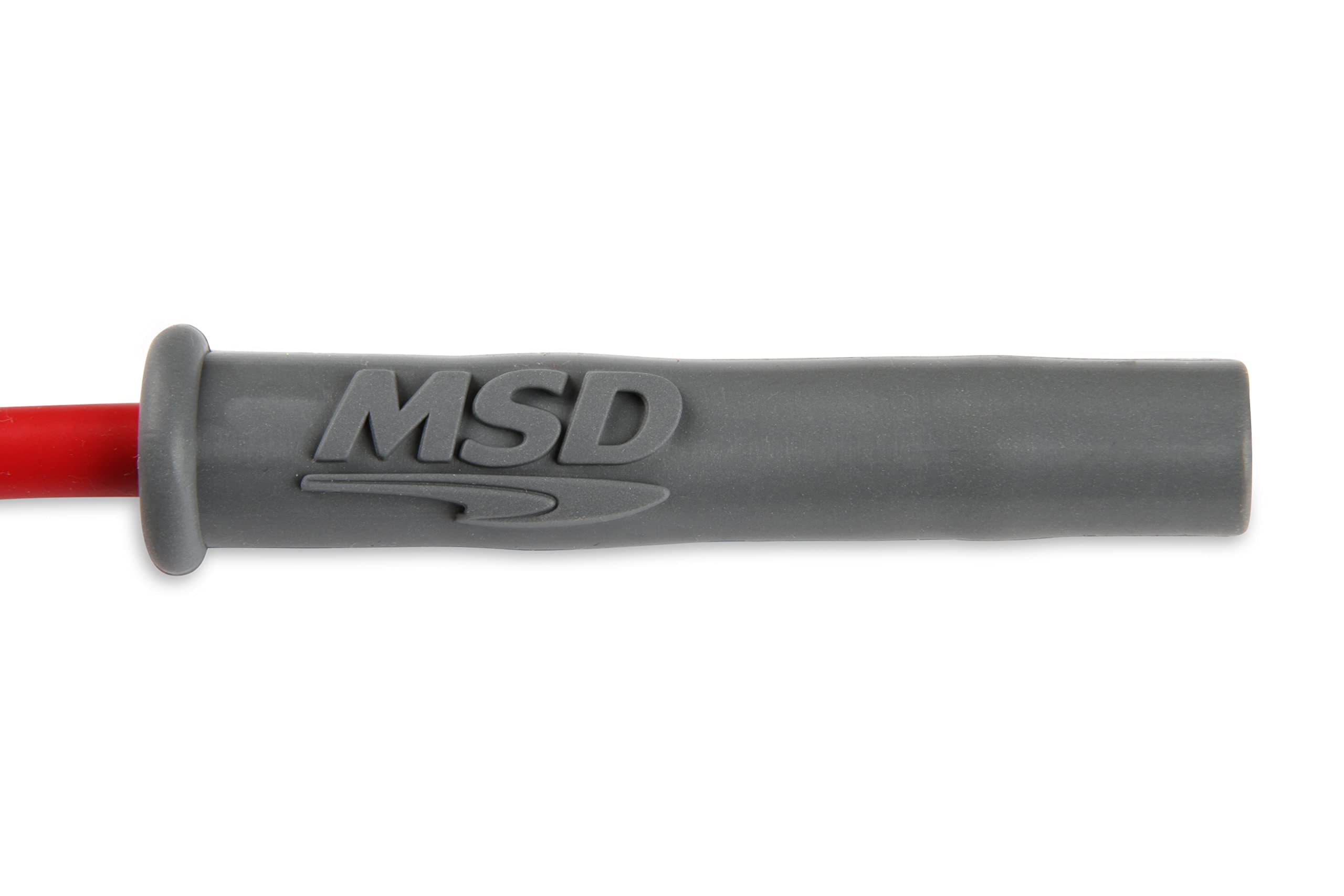 Msd 32829 Super Conductor Spark Plug Wire Set, Red