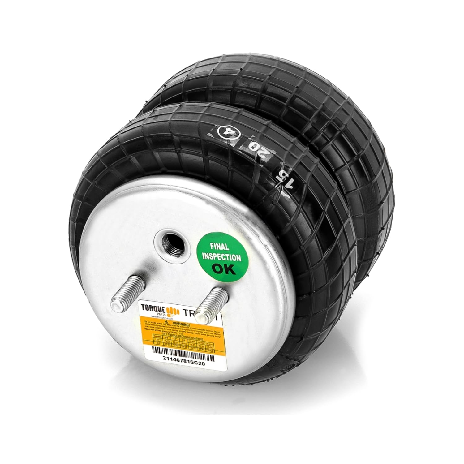 Torque 6781 Air Bag Replacement For 6781 6957 Firestone Ride Rite Air Bags And Torque Airbag Suspension Kits (Replaces Firestone